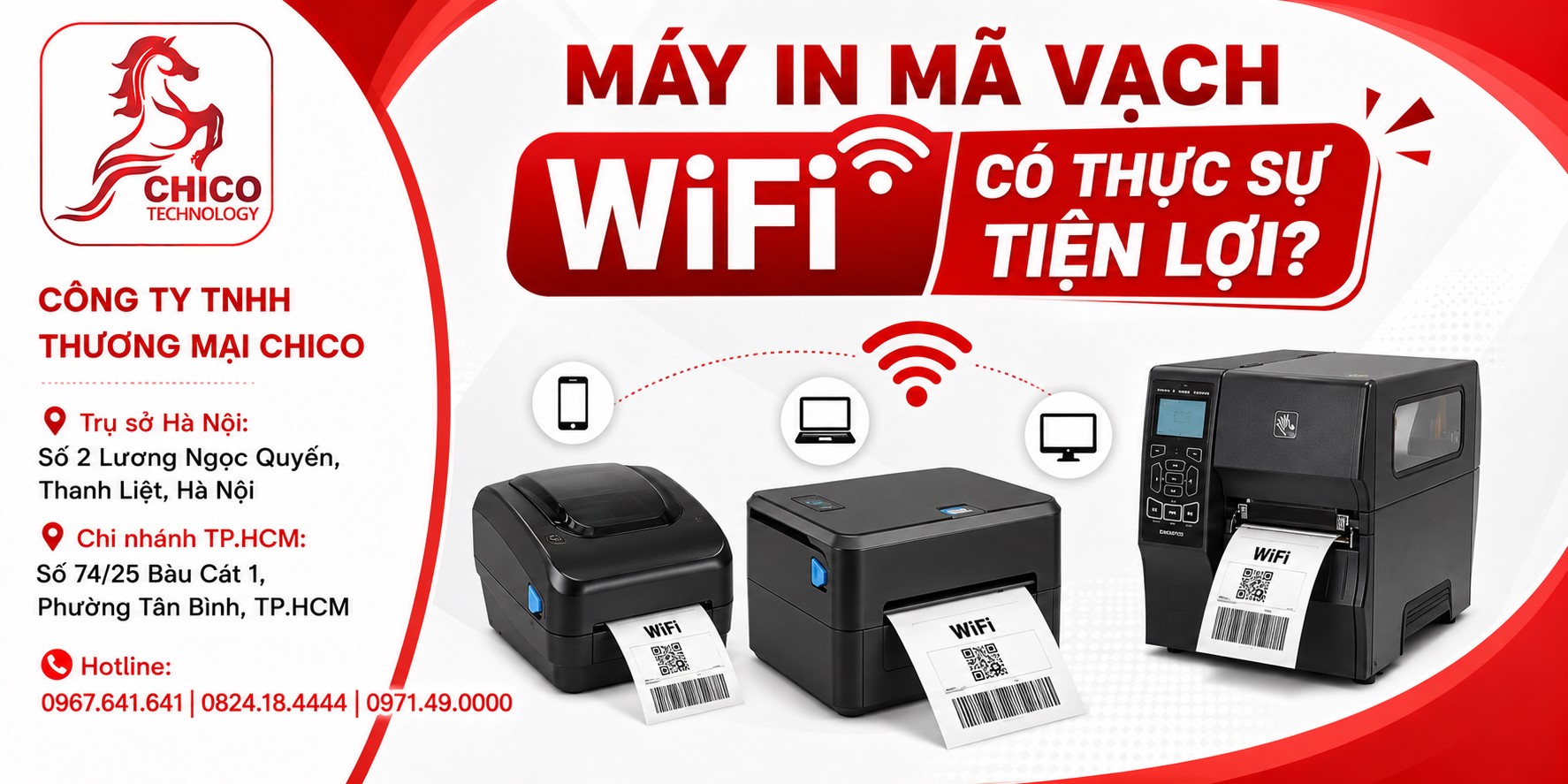 Máy In Mã Vạch WiFi Có Thực Sự Tiện Lợi? Đánh Giá Chi Tiết