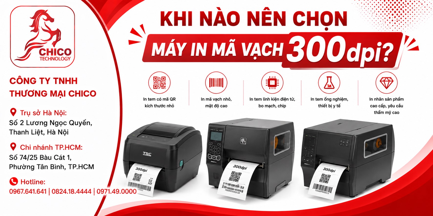 Khi Nào Nên Chọn Máy In Mã Vạch 300dpi? Đánh Giá Chi Tiết