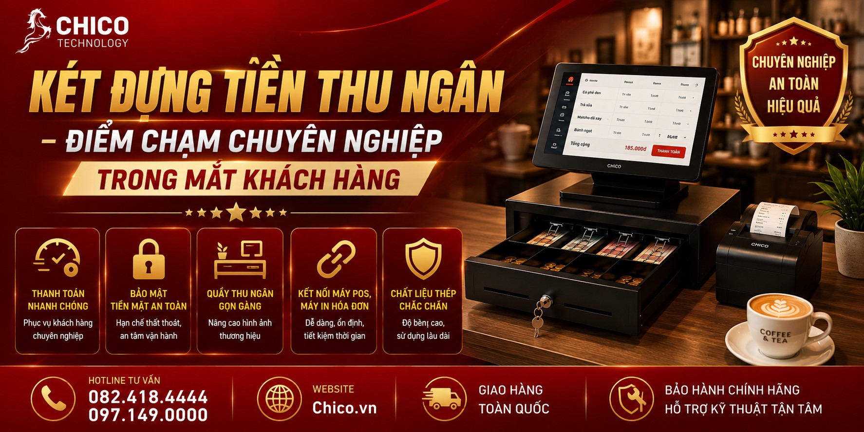Két Đựng Tiền Thu Ngân: Bí Quyết Tạo Điểm Chạm Chuyên Nghiệp Với Khách Hàng