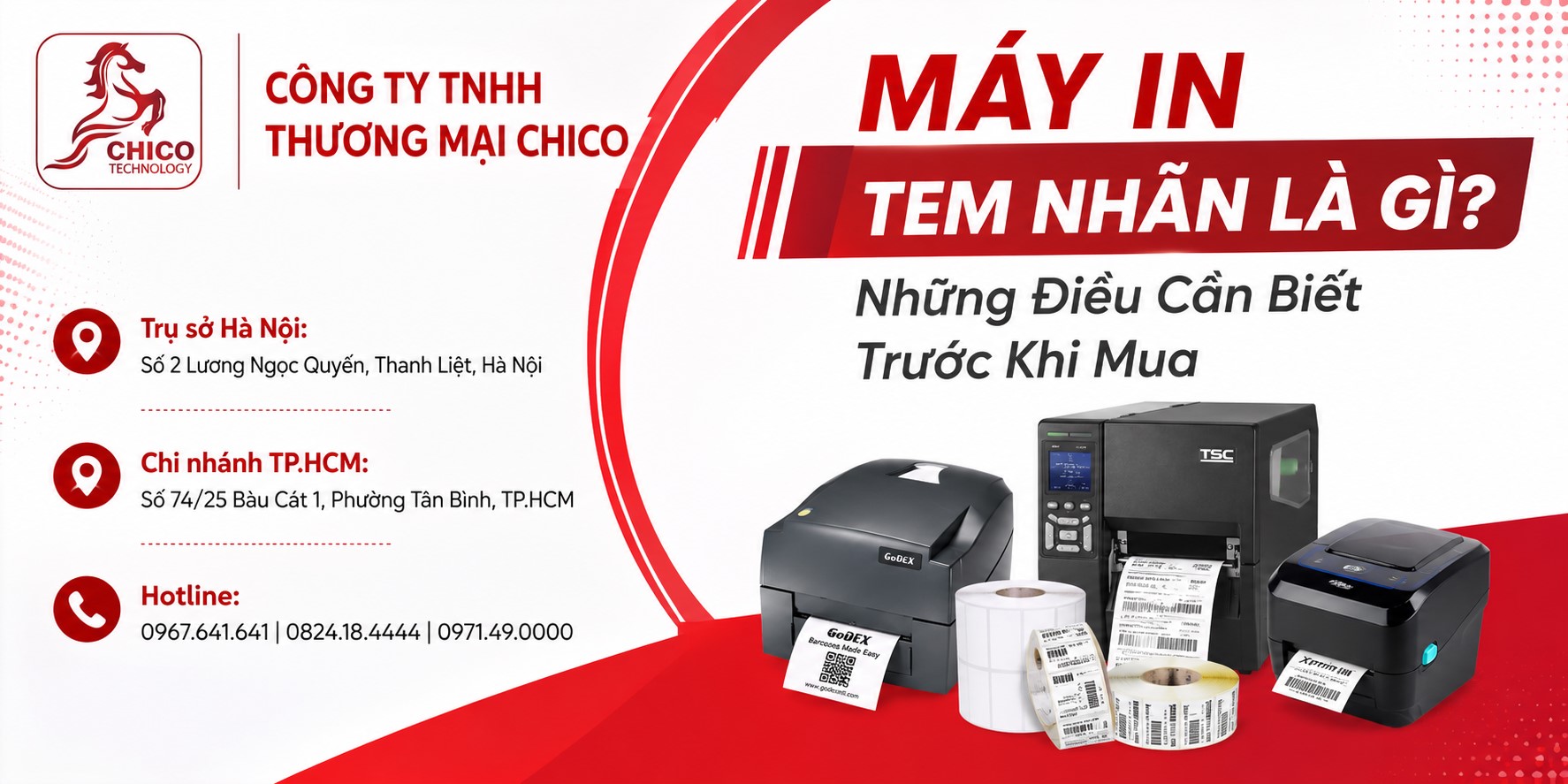Máy In Tem Nhãn Là Gì? Những Điều Cần Biết Trước Khi Mua