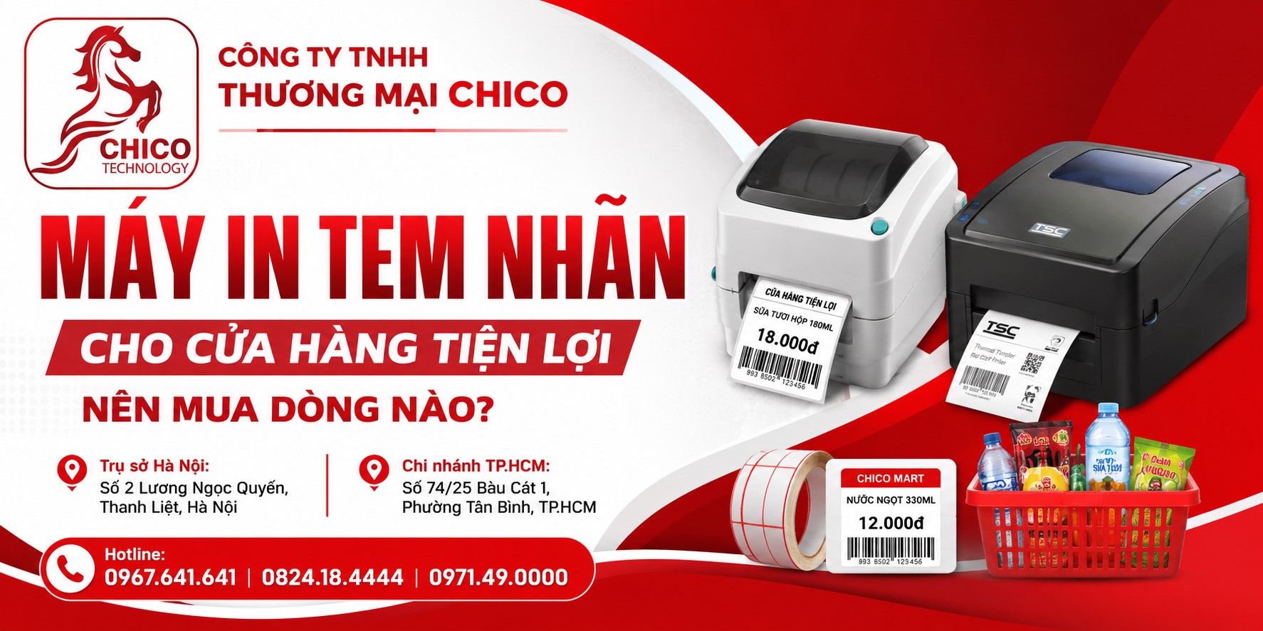 Máy In Tem Nhãn Cho Cửa Hàng Tiện Lợi Nên Mua Dòng Nào Tốt?