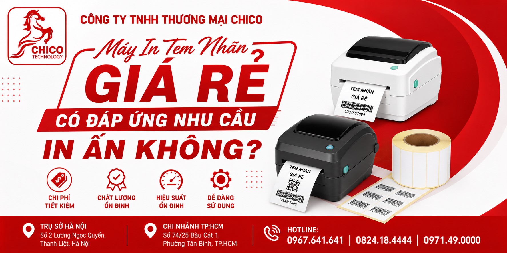 Máy In Tem Nhãn Giá Rẻ Có Thực Sự Đáp Ứng Tốt Nhu Cầu In Ấn?