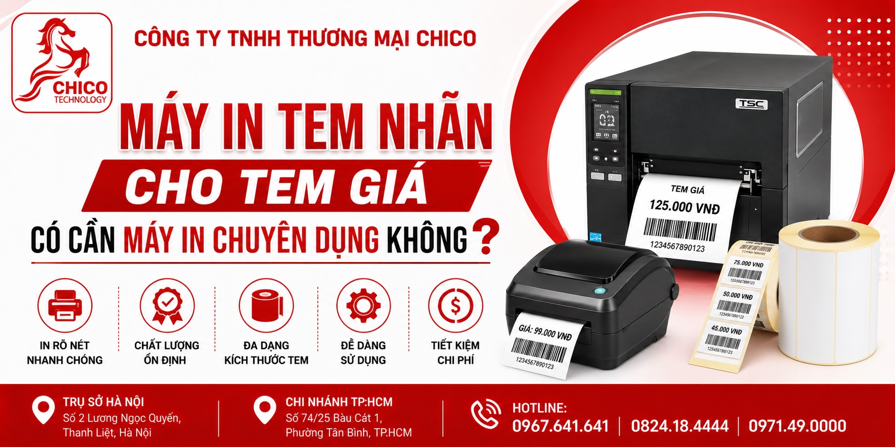 Máy In Tem Nhãn Cho Tem Giá Có Cần Máy In Chuyên Dụng Không?