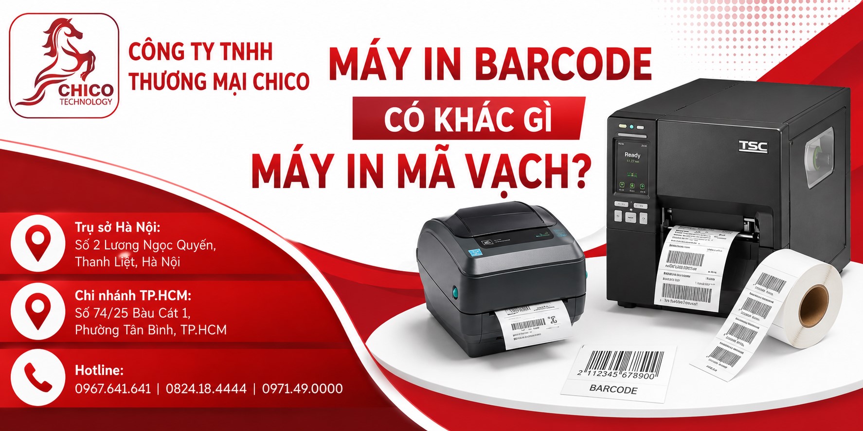 Máy In Barcode Có Khác Gì Máy In Mã Vạch Không?