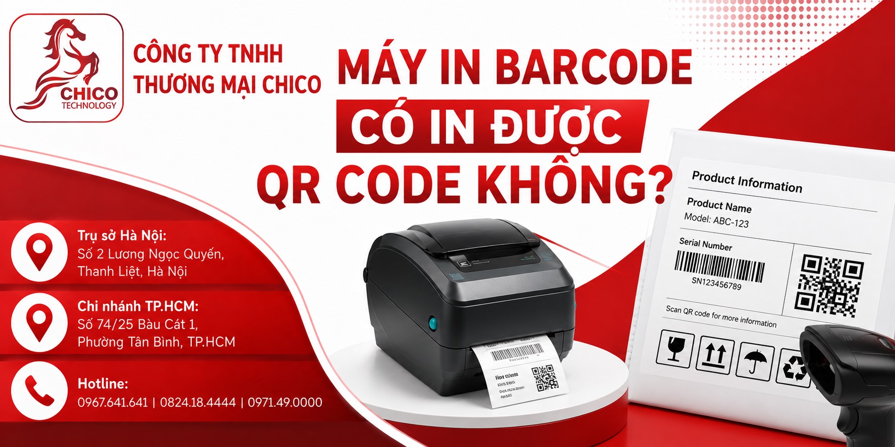 Máy In Barcode Có In Được Mã QR Code Không? Giải Đáp Chi Tiết