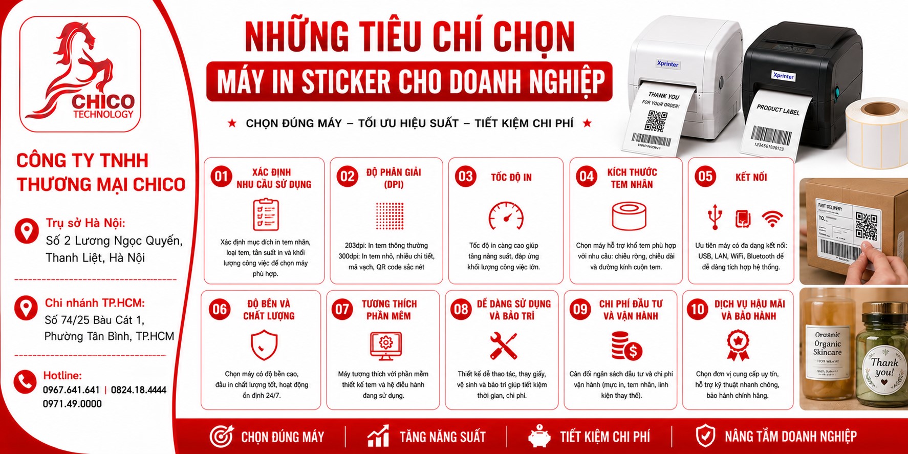 Những Tiêu Chí Chọn Máy In Sticker Cho Doanh Nghiệp Chuẩn Nhất