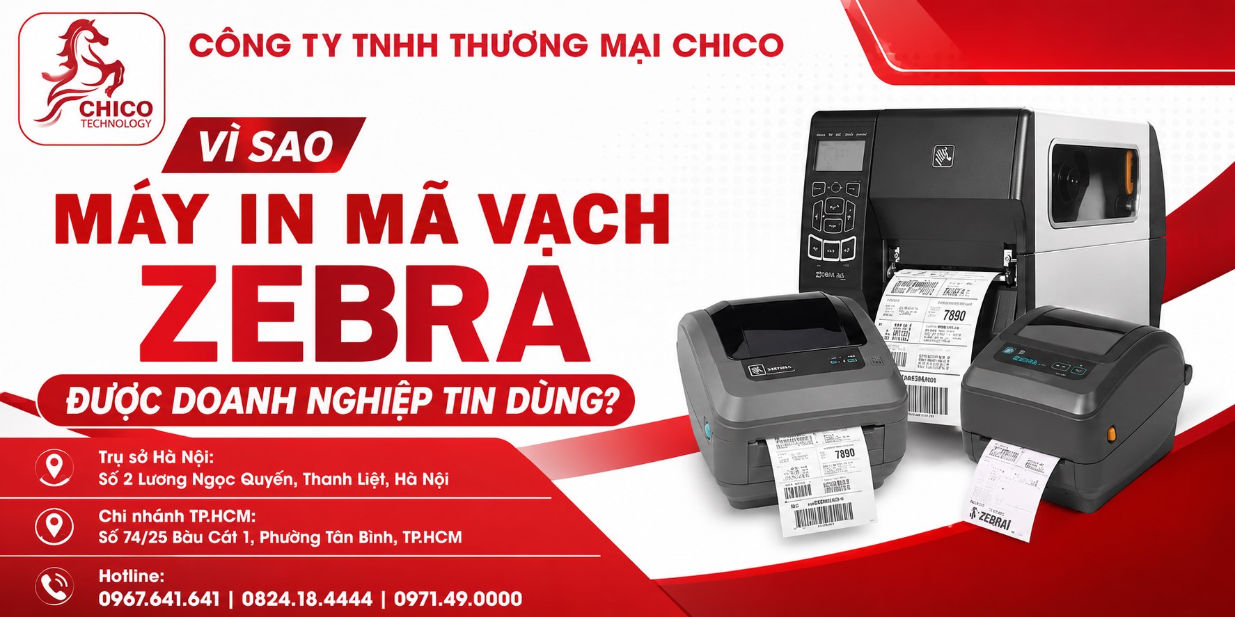 Vì Sao Máy In Mã Vạch Zebra Được Doanh Nghiệp Tin Dùng?