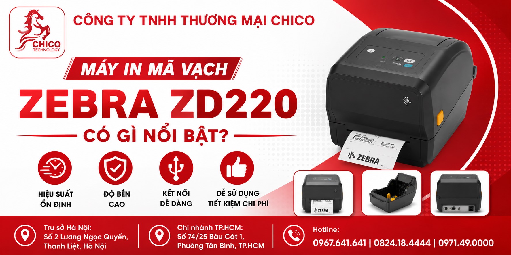 Đánh Giá Máy In Mã Vạch Zebra ZD220: Có Đáng Đầu Tư Không?