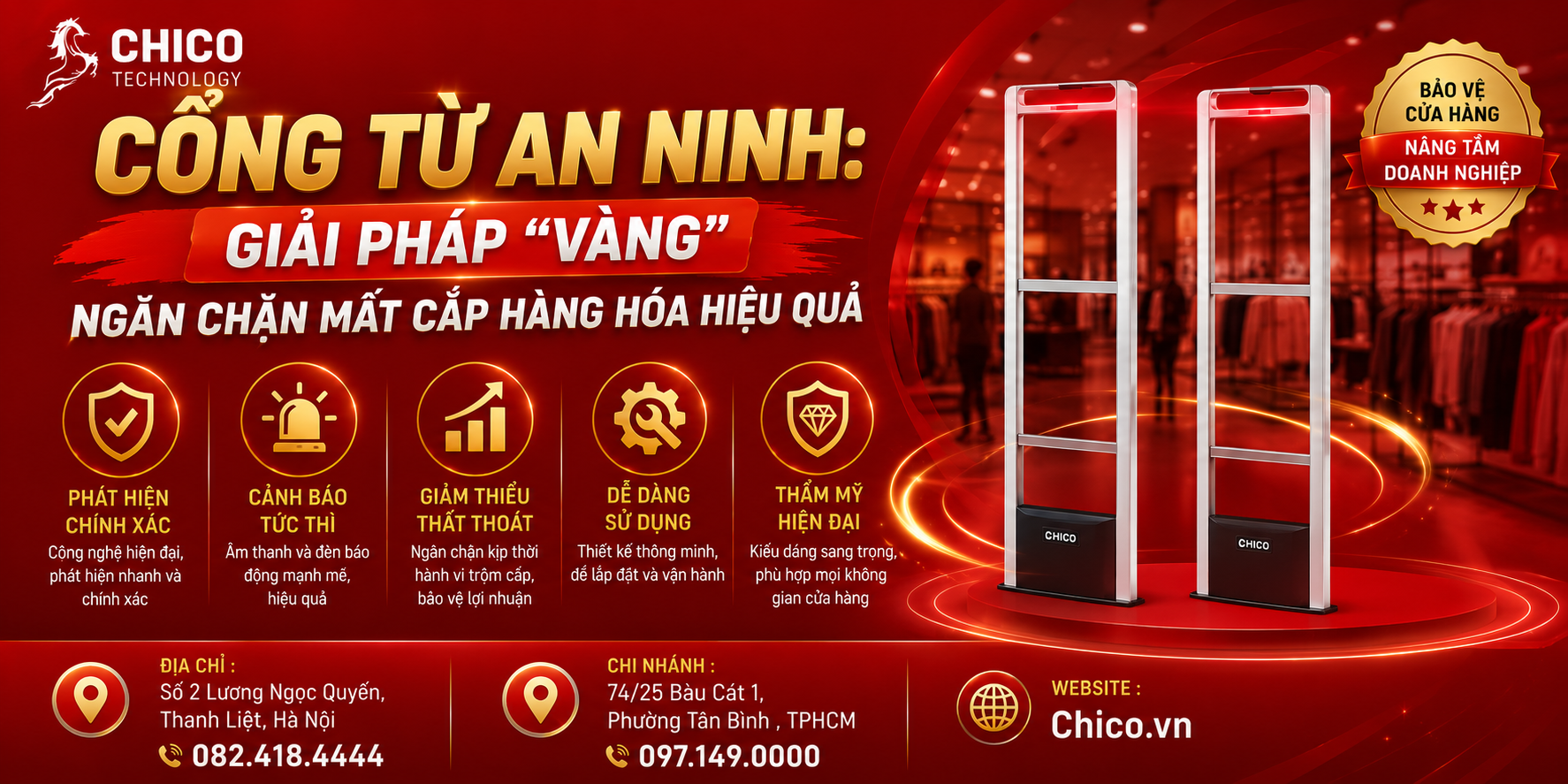 Cổng Từ An Ninh: Giải Pháp Chống Trộm Hiệu Quả Cho Mọi Cửa Hàng