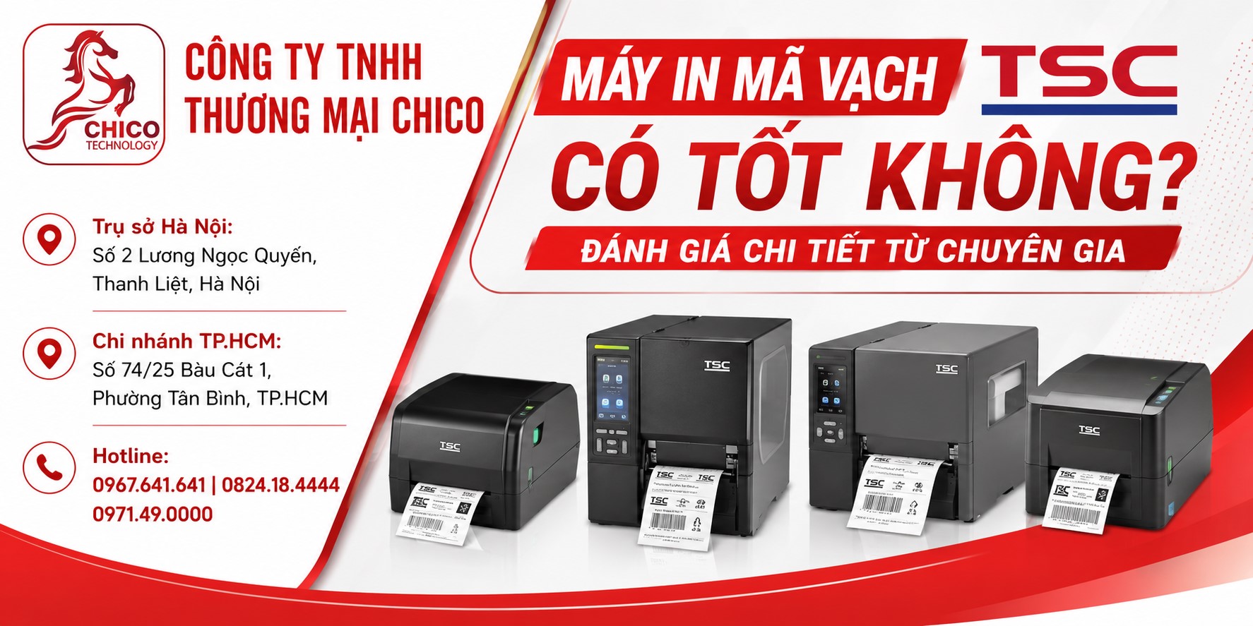 Máy In Mã Vạch TSC Có Tốt Không? Đánh Giá Chi Tiết 2026