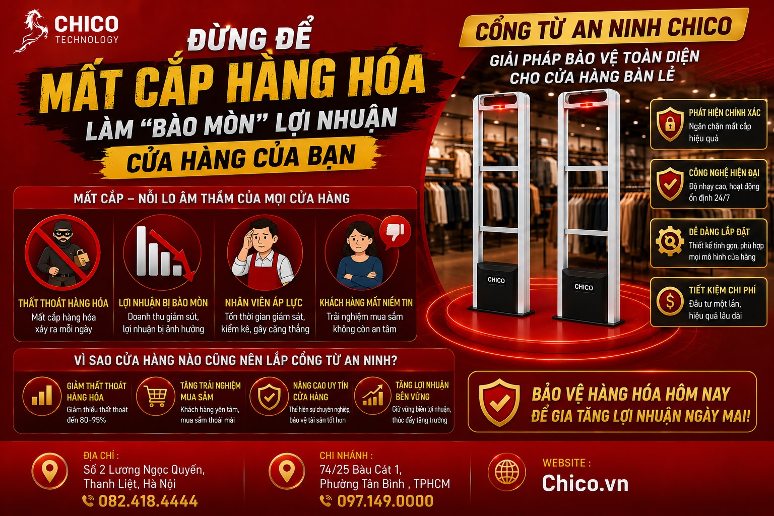 Đừng Để Mất Cắp Hàng Hóa Làm Bào Mòn Lợi Nhuận Cửa Hàng