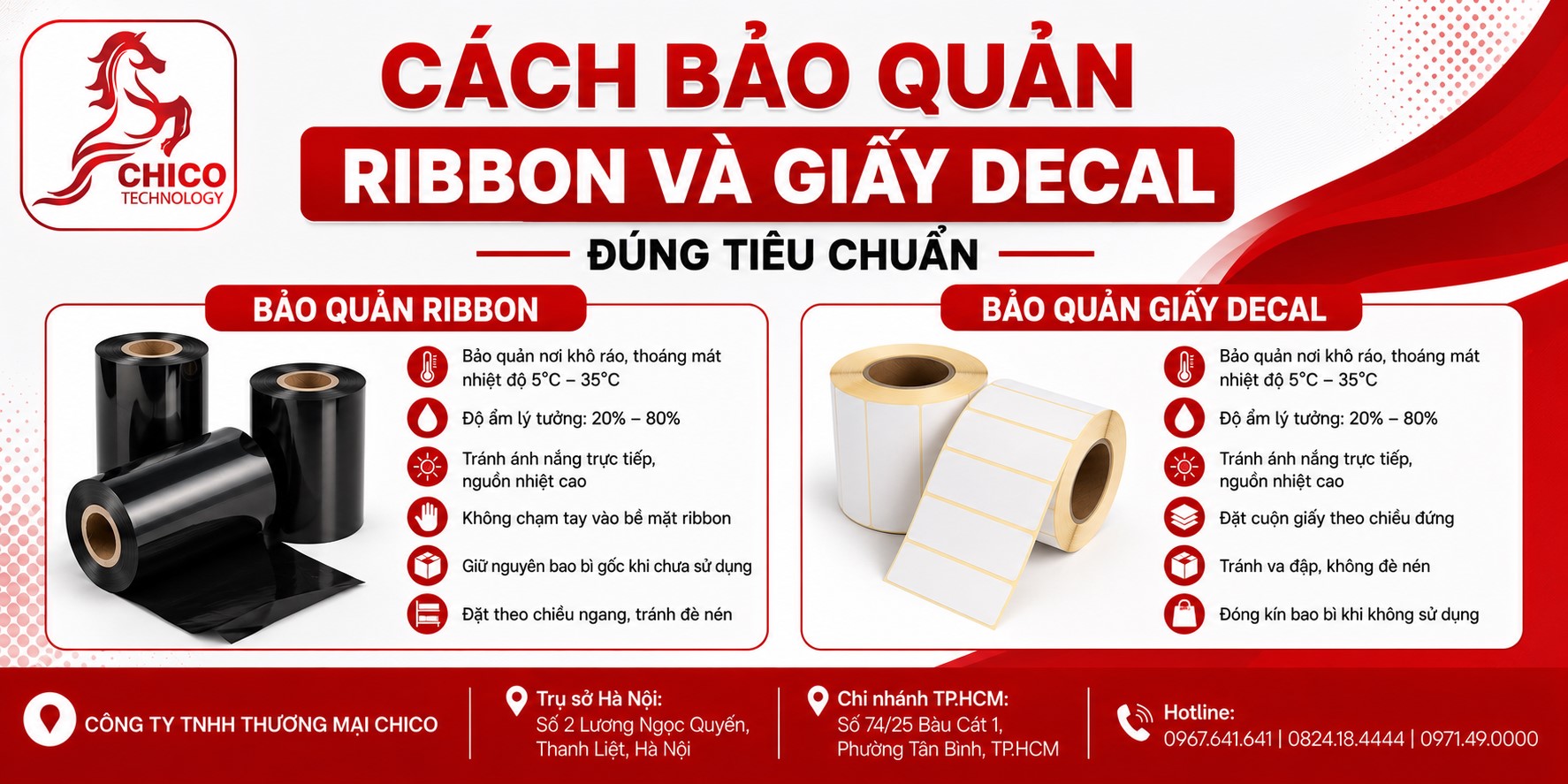 Cách Bảo Quản Ribbon Và Giấy Decal Đúng Tiêu Chuẩn Chi Tiết Nhất