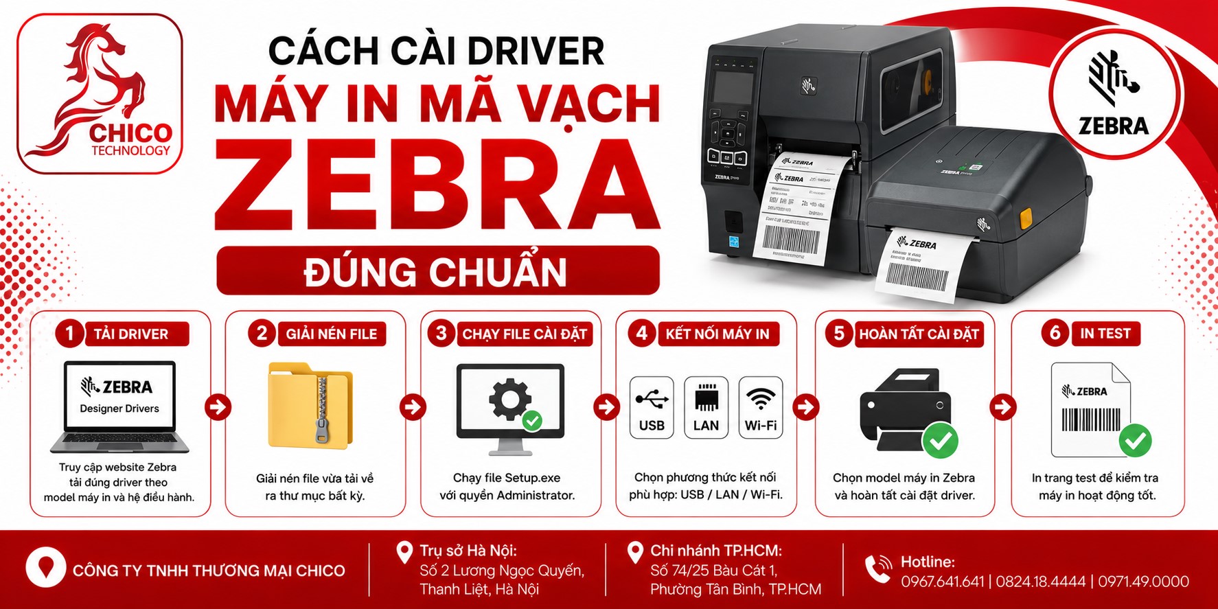 Cách Cài Driver Máy In Mã Vạch Zebra Đúng Chuẩn Từng Bước