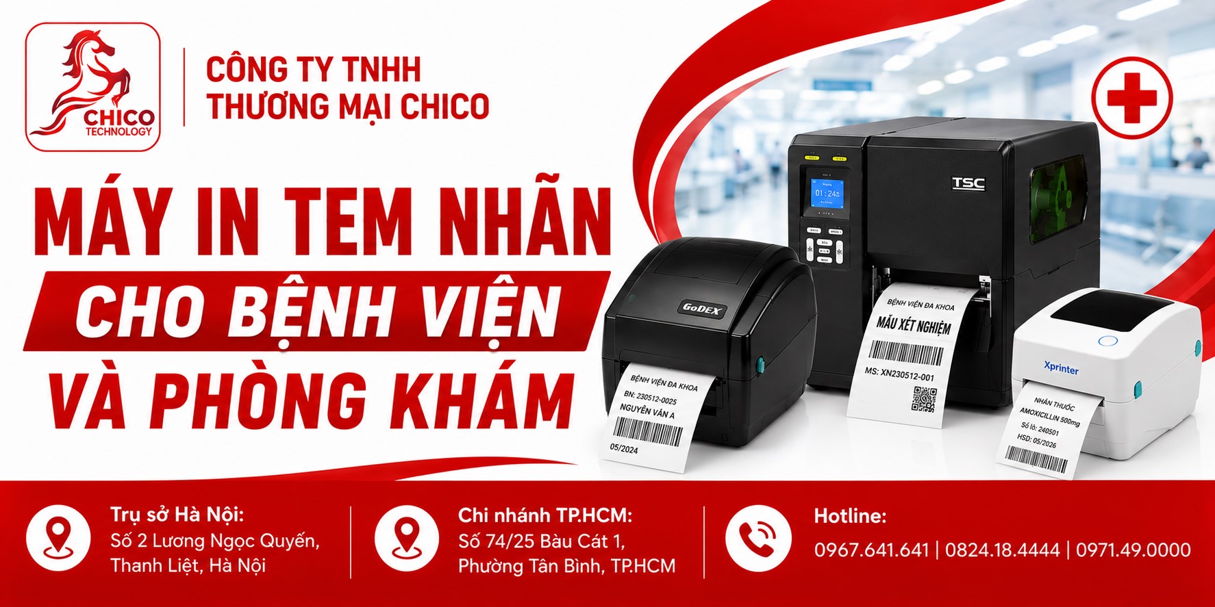 Máy In Tem Nhãn Cho Bệnh Viện Và Phòng Khám: Giải Pháp Đạt Chuẩn 2026