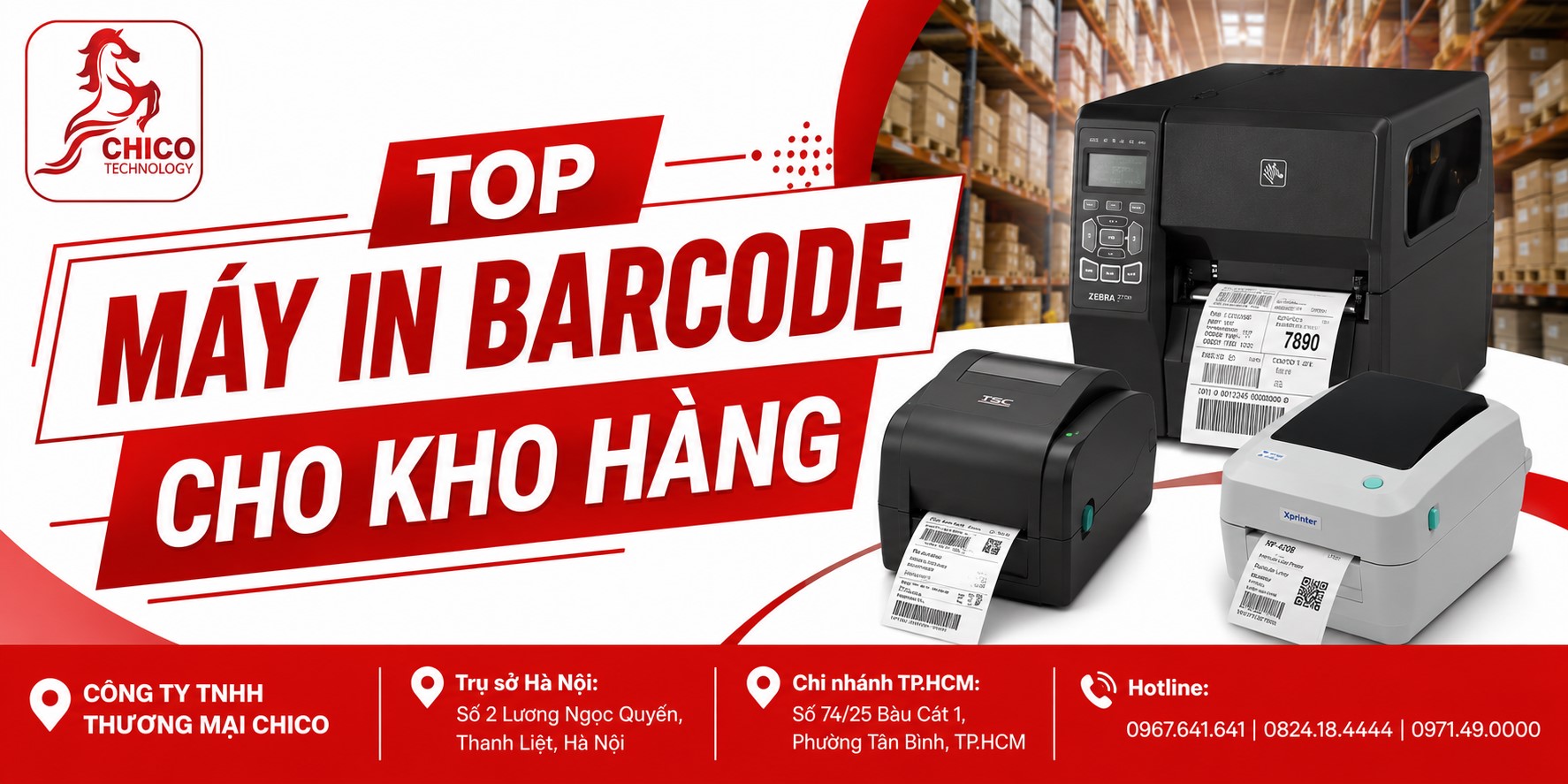 Top 5 Máy In Barcode Cho Kho Hàng Bền Bỉ, Công Suất Cao 2026