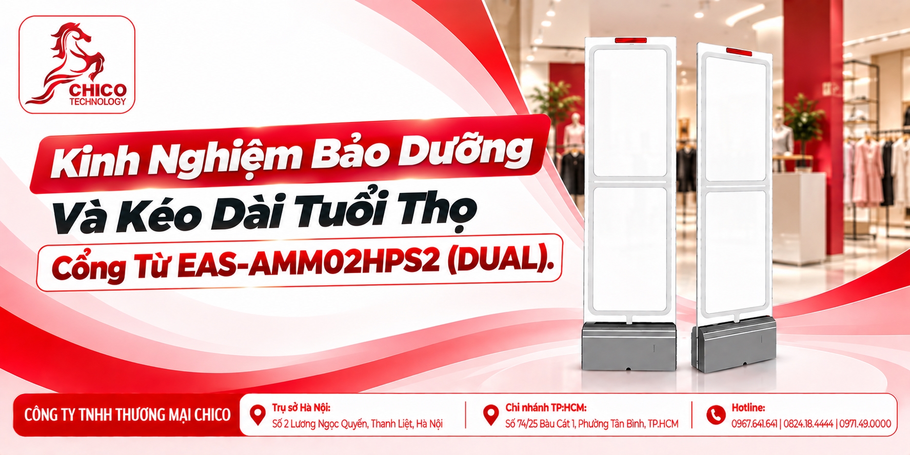 Kinh Nghiệm Bảo Dưỡng Và Kéo Dài Tuổi Thọ Cổng Từ EAS-AMM02HPS2 (DUAL)