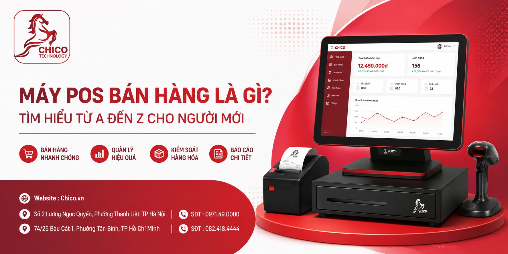 Máy POS Bán Hàng Là Gì? Tìm Hiểu Từ A Đến Z Cho Người Mới