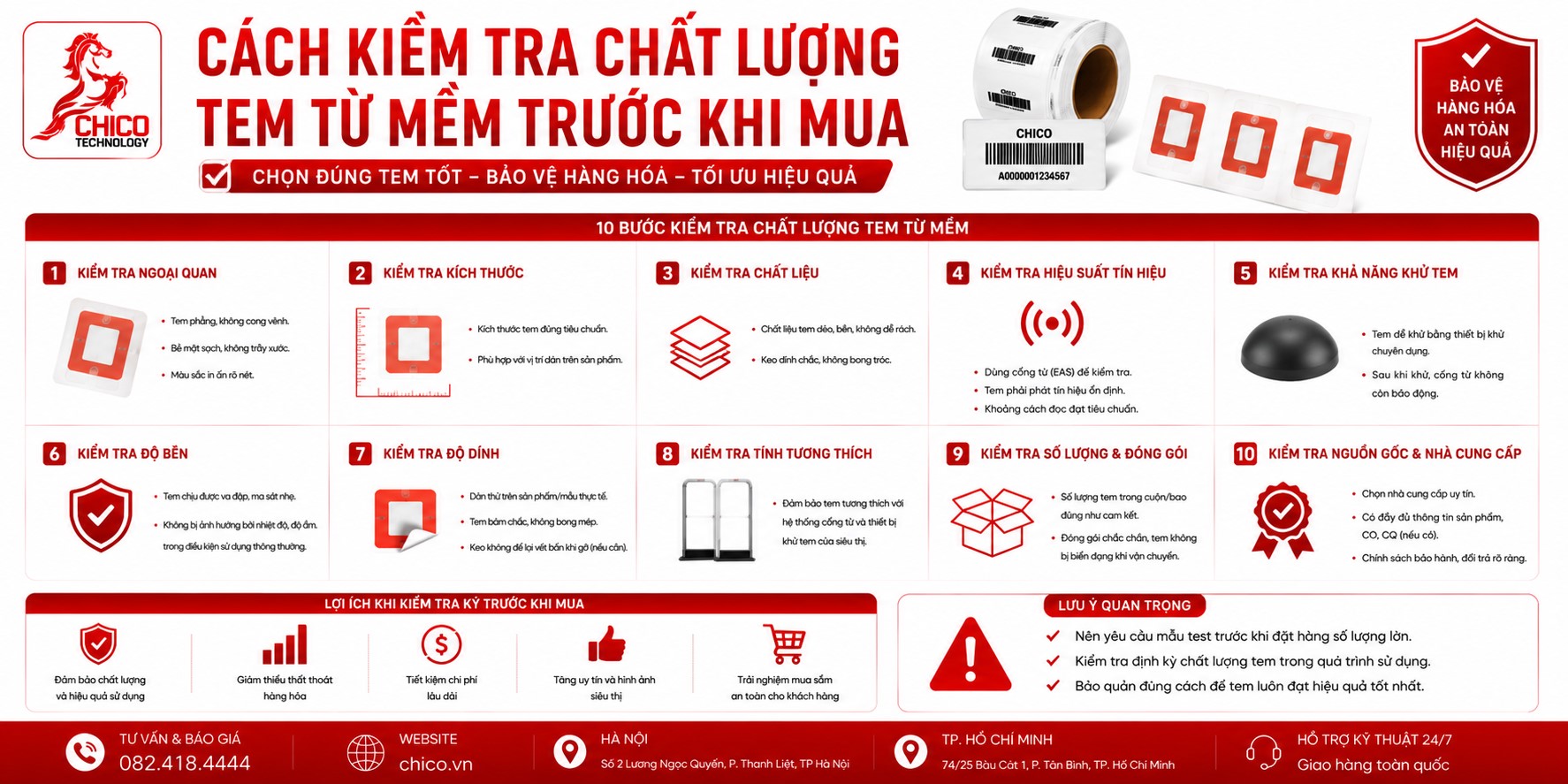Cách Kiểm Tra Chất Lượng Tem Từ Mềm Trước Khi Mua