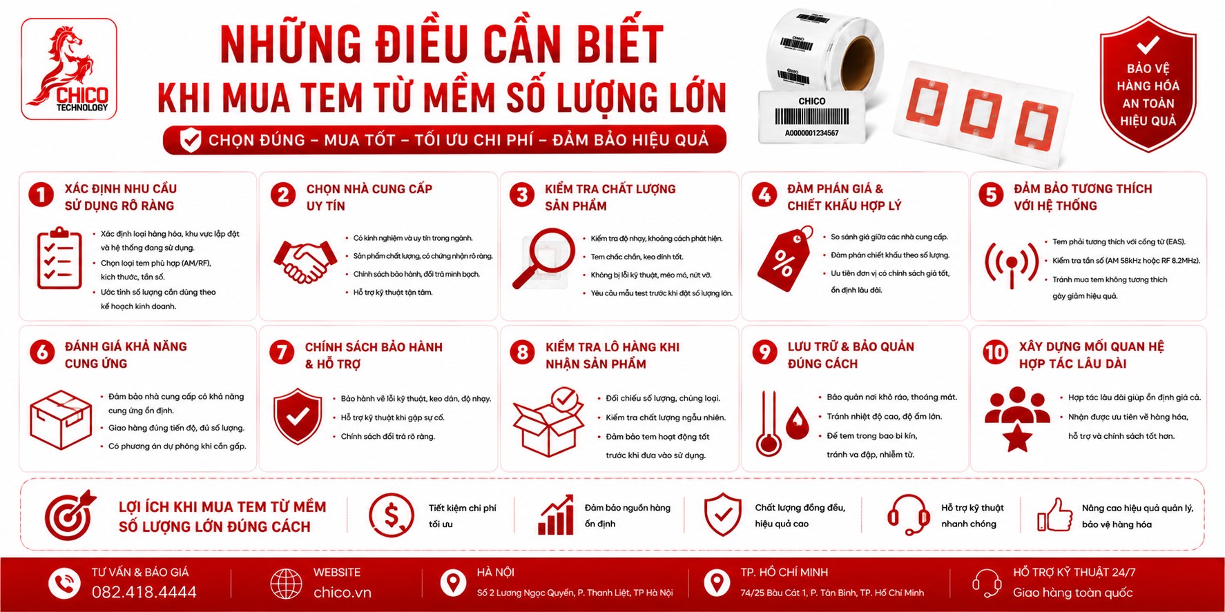 Những Điều Cần Biết Khi Mua Tem Từ Mềm Số Lượng Lớn