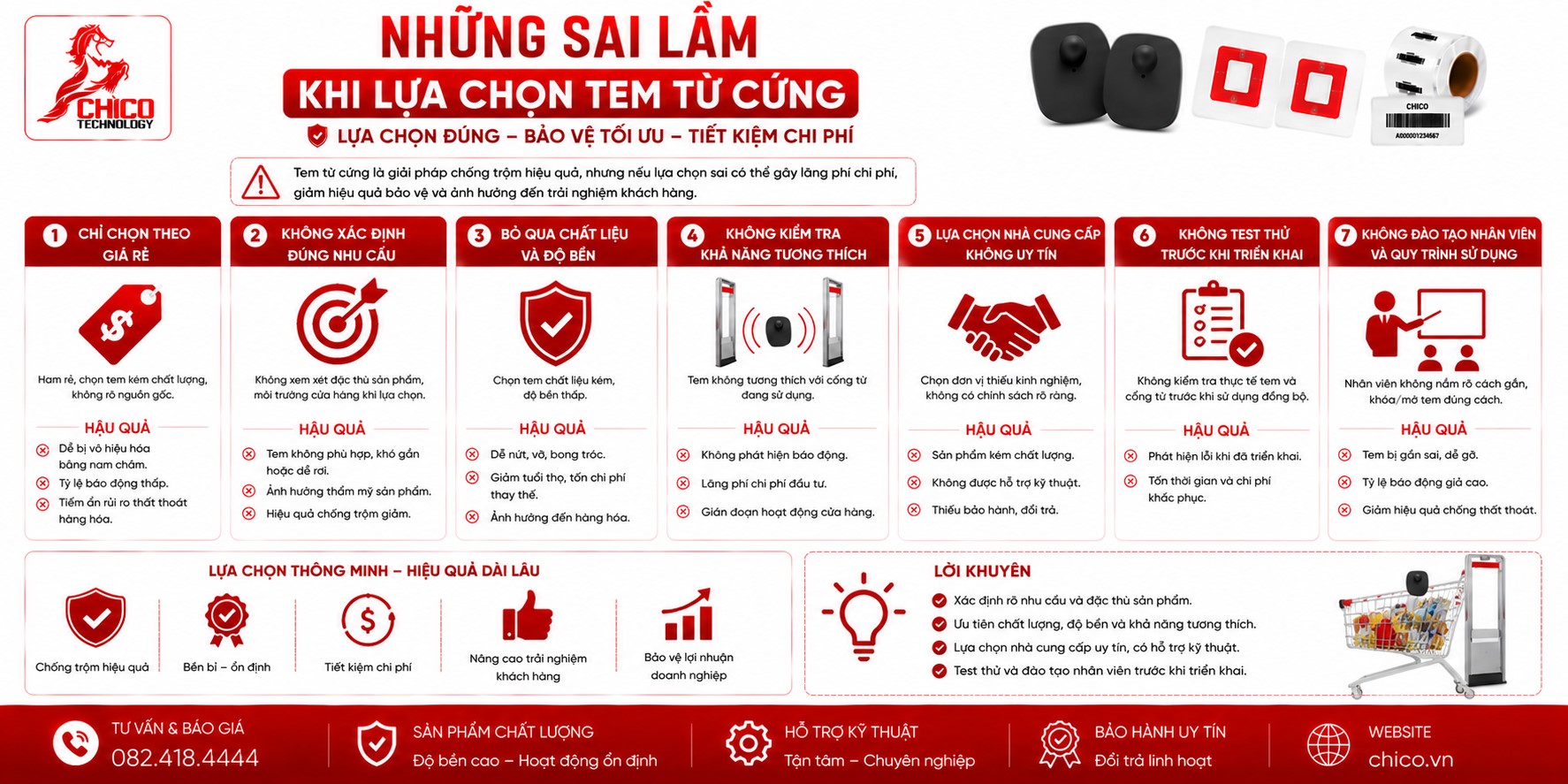 Những Sai Lầm Khi Lựa Chọn Tem Từ Cứng Bạn Cần Tránh