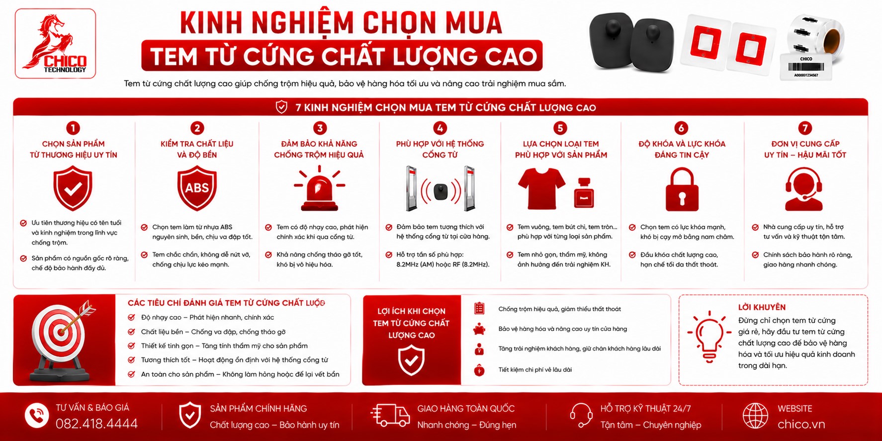 Kinh Nghiệm Chọn Mua Tem Từ Cứng Chất Lượng Cao Cho Cửa Hàng