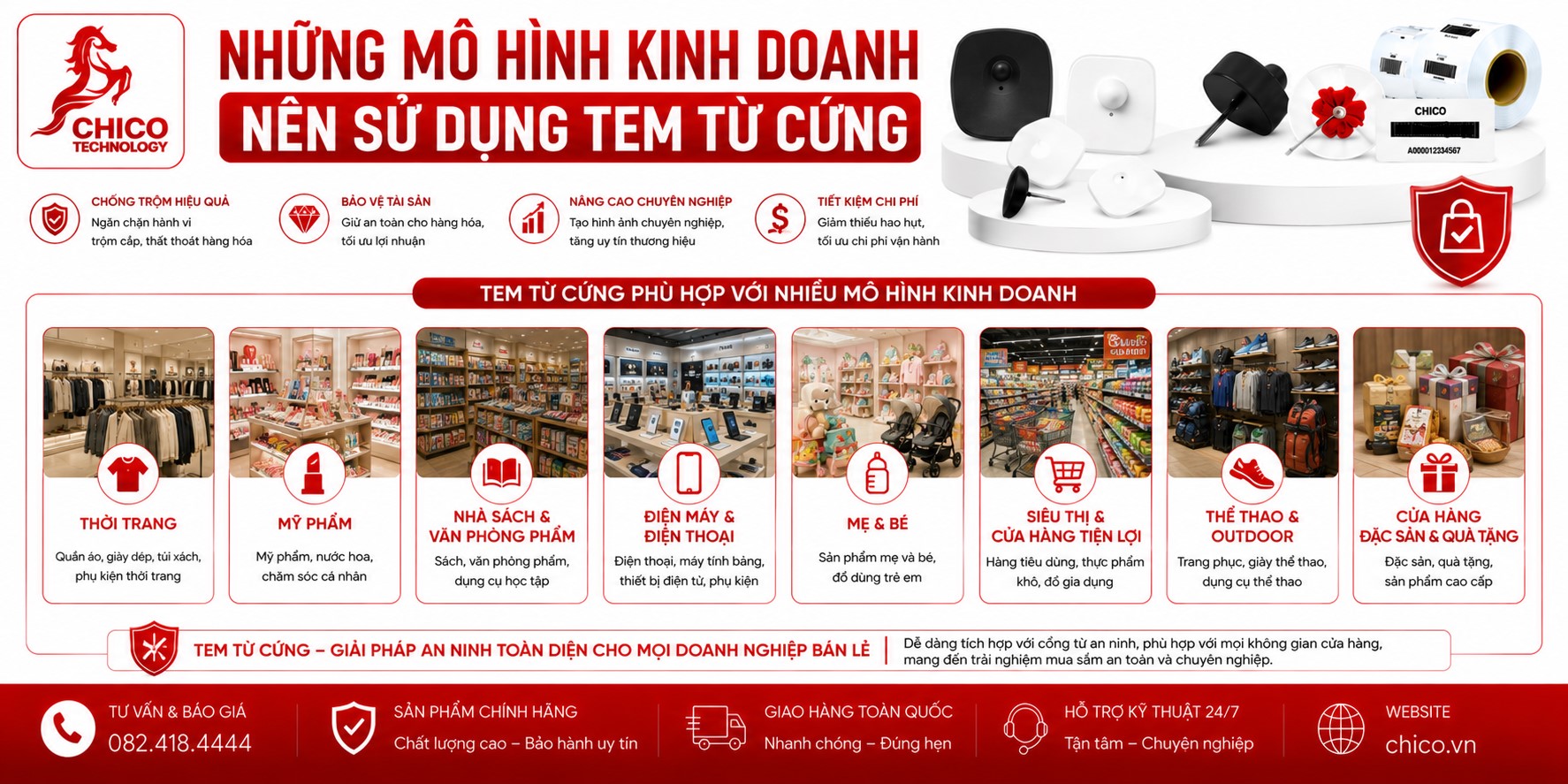 Những Mô Hình Kinh Doanh Nên Sử Dụng Tem Từ Cứng