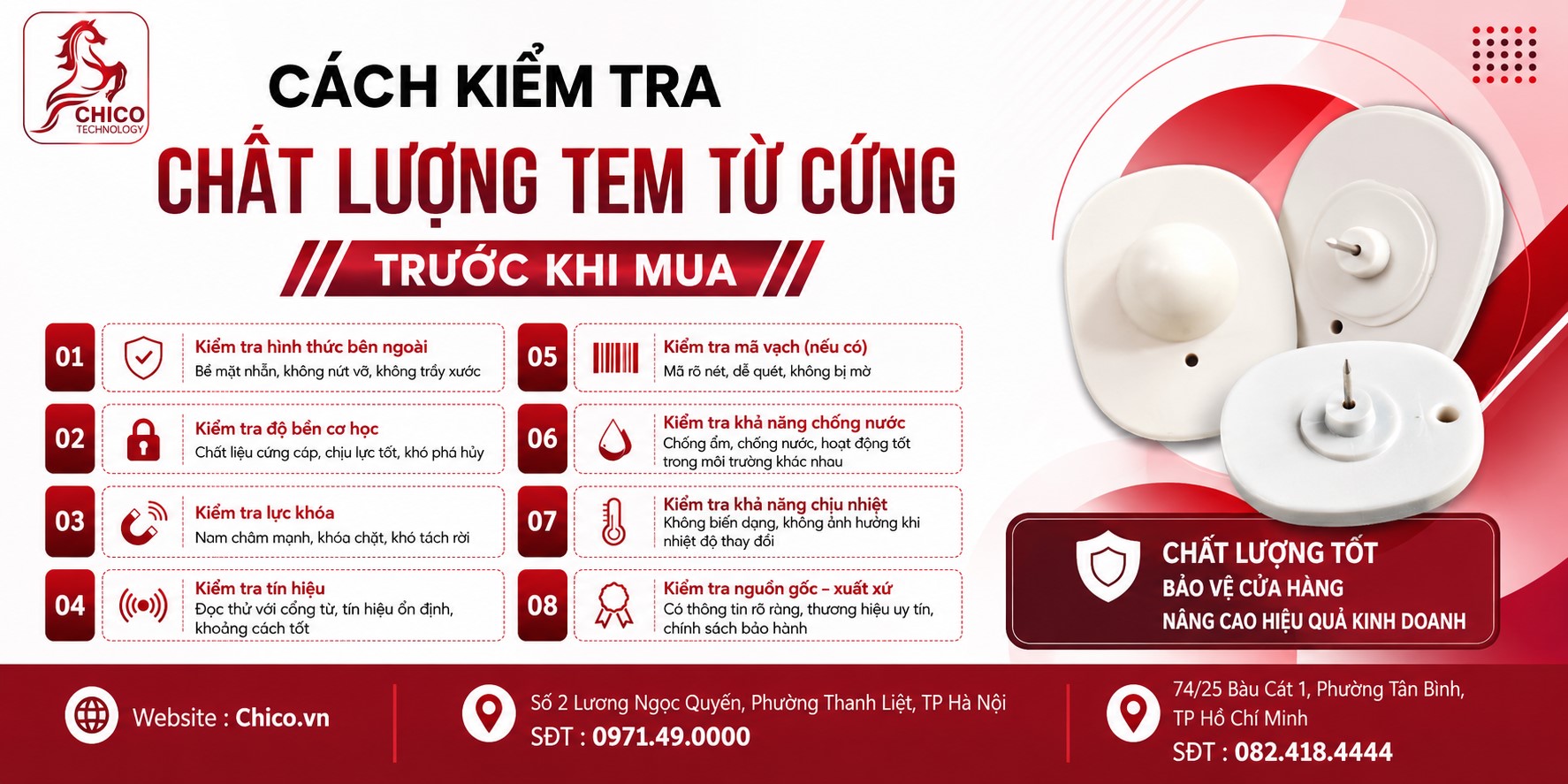Cách Kiểm Tra Chất Lượng Tem Từ Cứng Trước Khi Mua