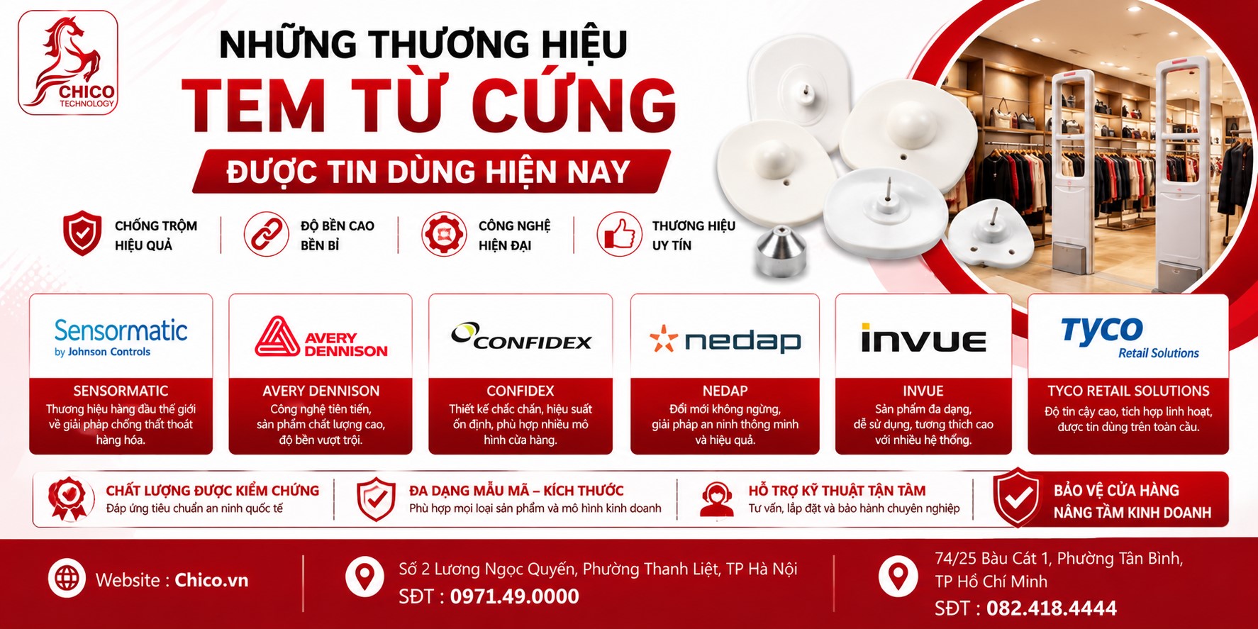 Những Thương Hiệu Tem Từ Cứng Được Tin Dùng Hiện Nay
