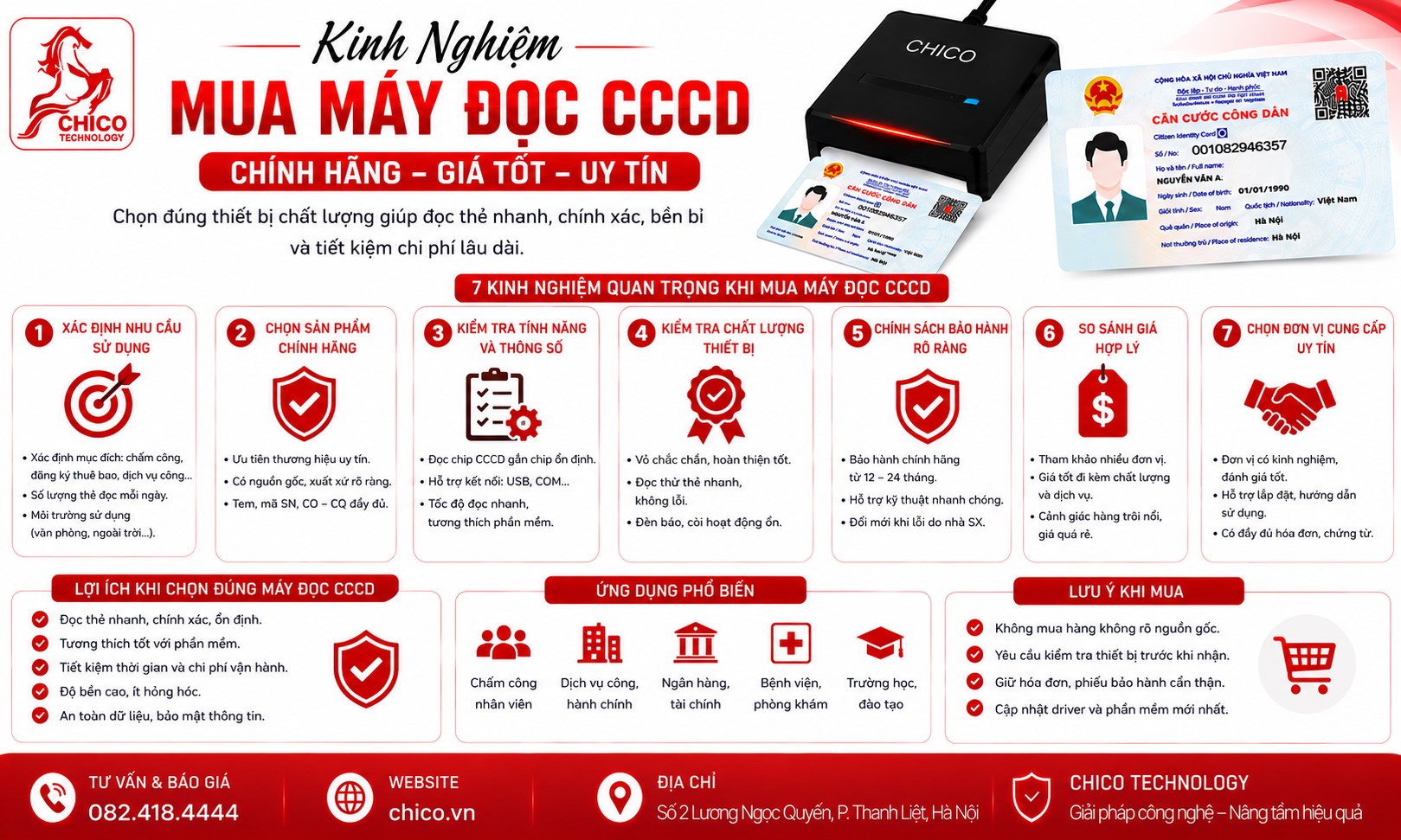 Kinh Nghiệm Mua Máy Quét CCCD Chính Hãng, Giá Tốt