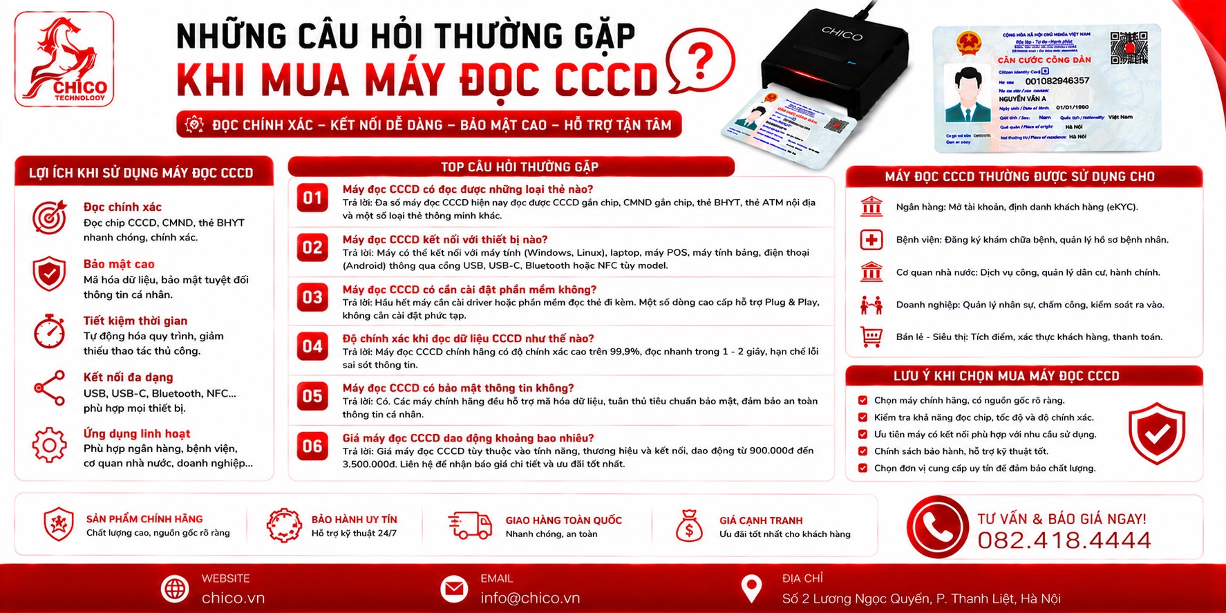Những Câu Hỏi Thường Gặp Khi Mua Máy Đọc CCCD: Tư Vấn Chọn Mua 2026