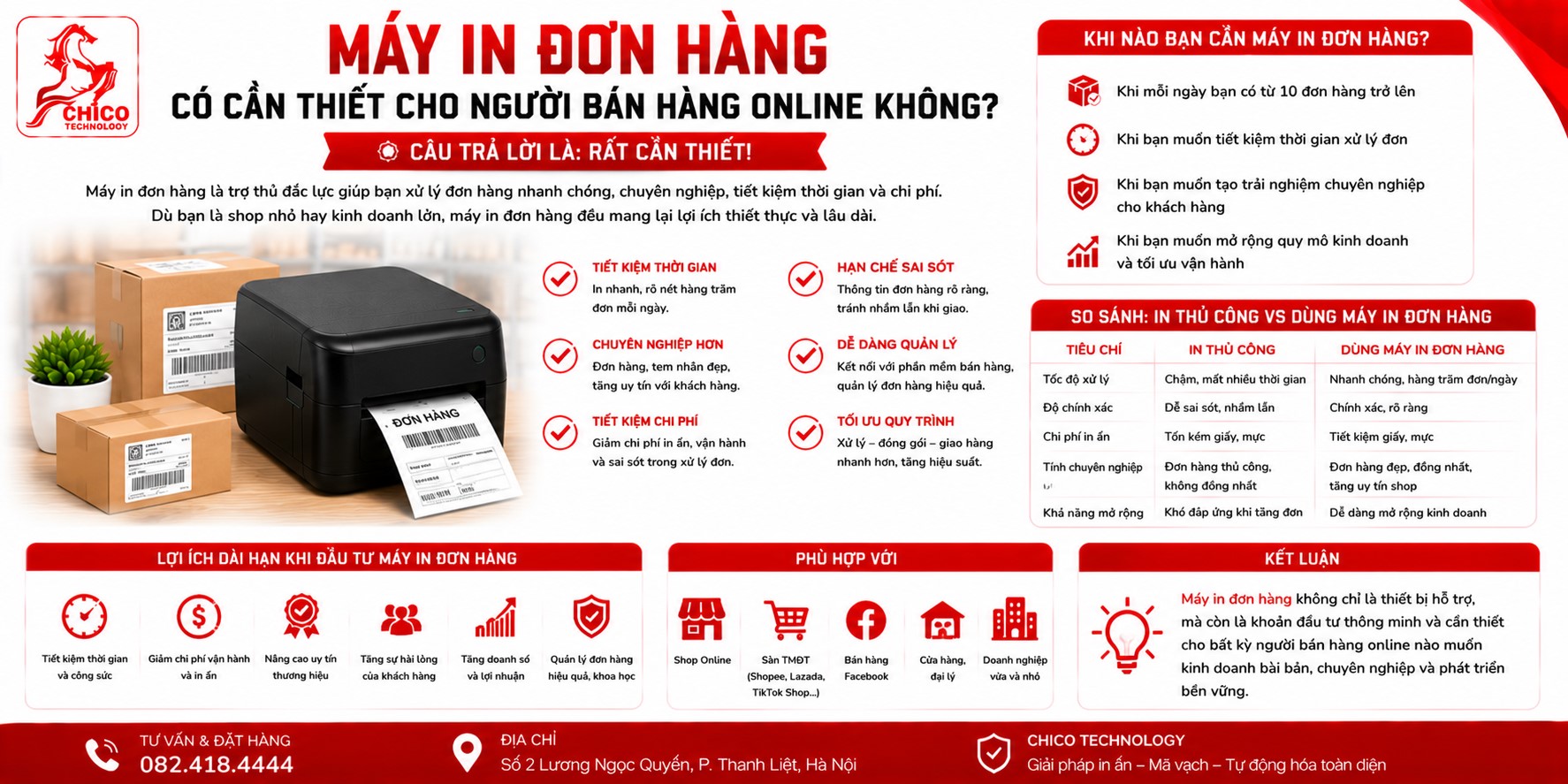 Có Nên Mua Máy In Đơn Hàng Khi Bán Hàng Online?