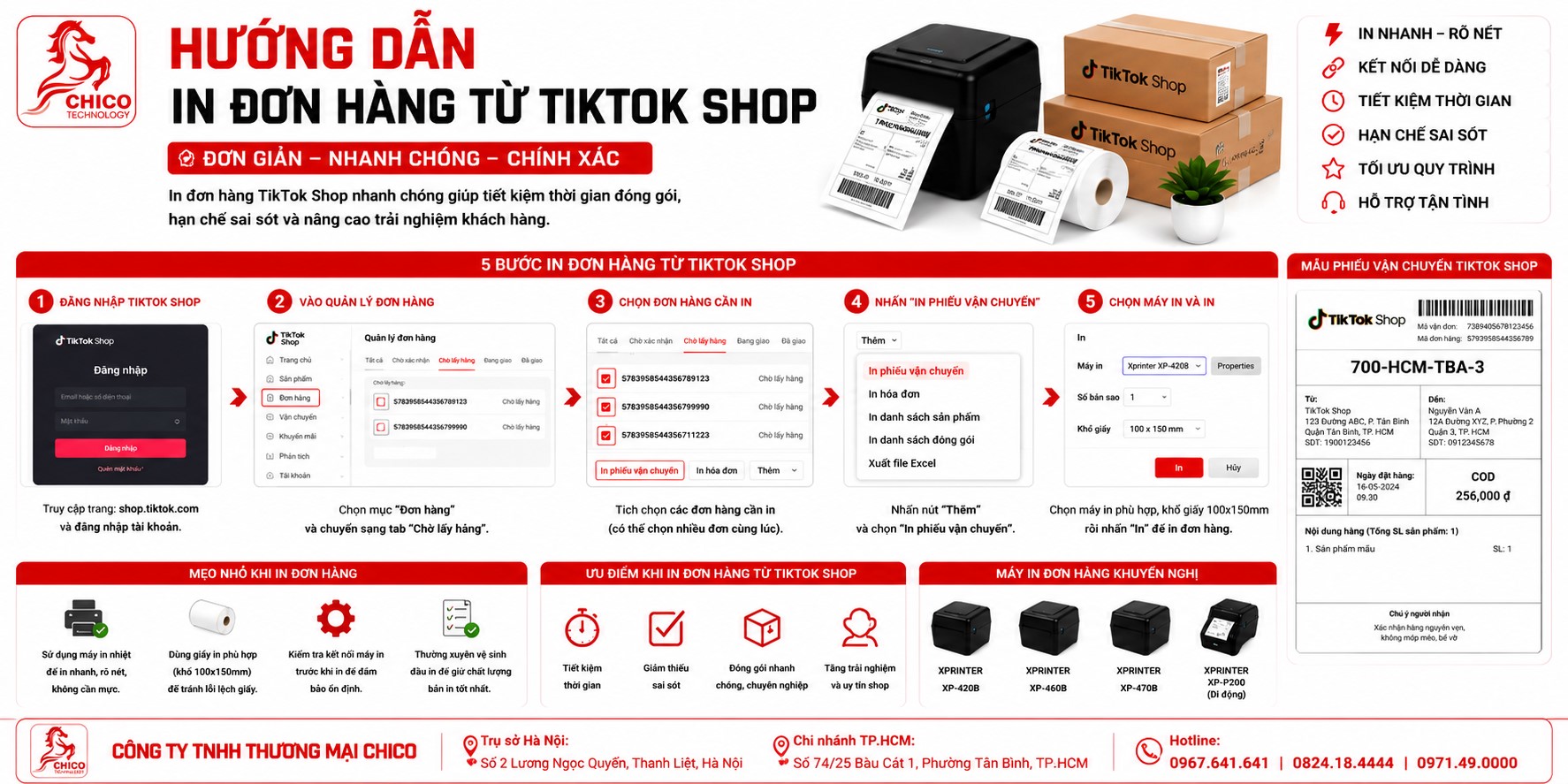 Cách In Đơn TikTok Shop 