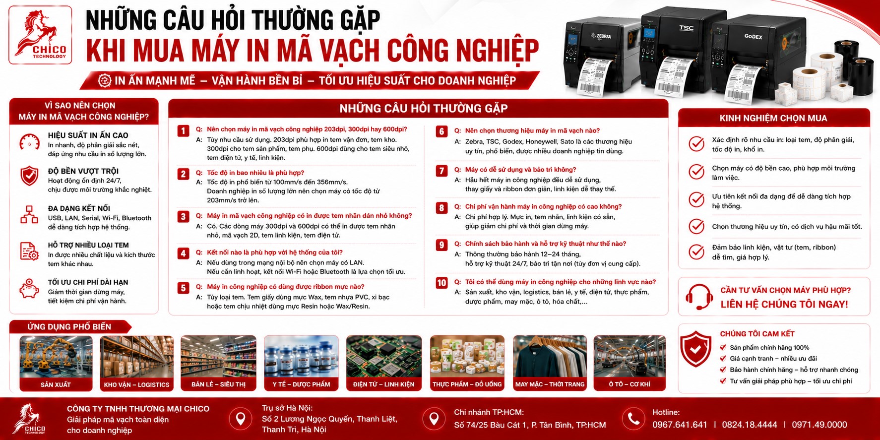 Những Câu Hỏi Thường Gặp Khi Mua Máy In Mã Vạch Công Nghiệp