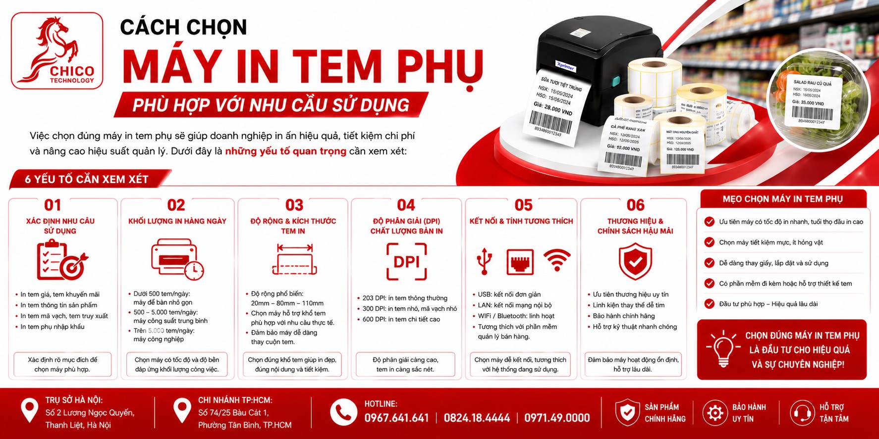 Cách Chọn Máy In Tem Phụ Phù Hợp Với Nhu Cầu Sử Dụng – Đừng Để Mất Tiền Oan!