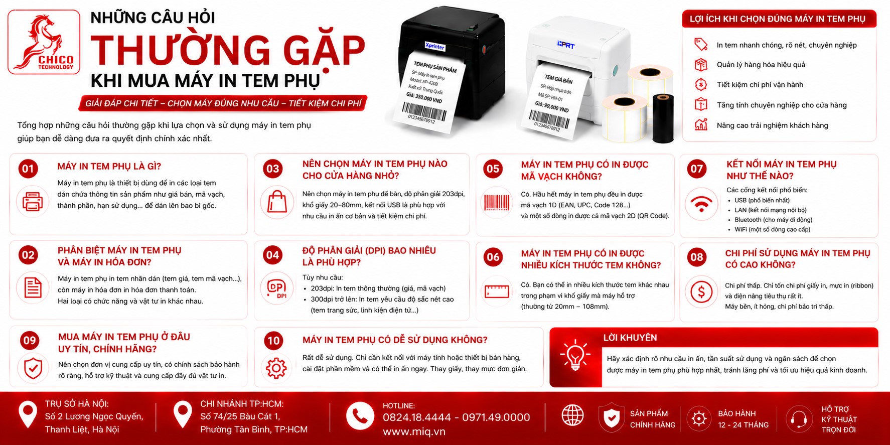 10 Câu Hỏi Thường Gặp Khi Mua Máy In Tem Phụ – Giải Đáp Từ Chuyên Gia