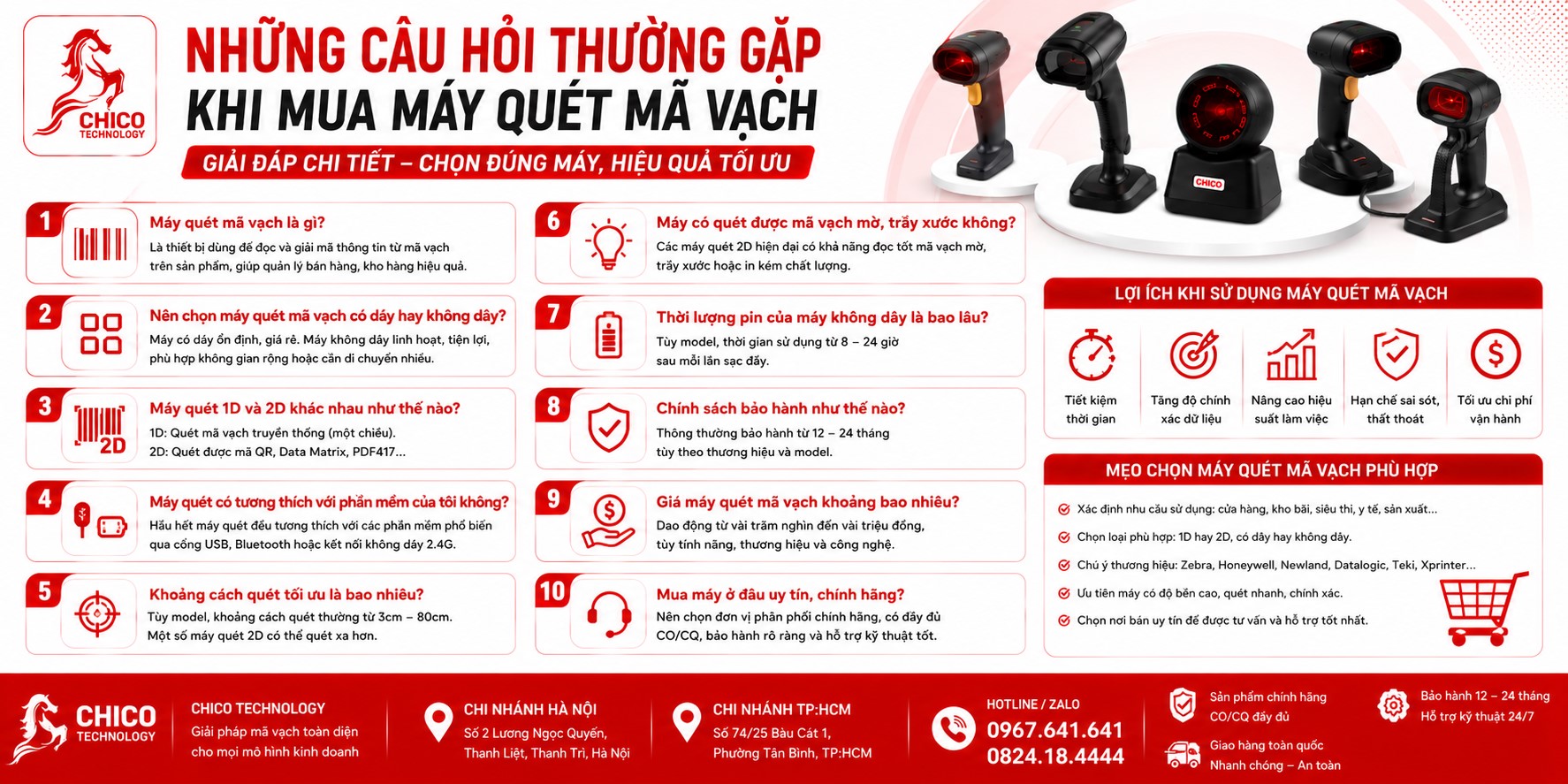 Những Câu Hỏi Thường Gặp Khi Mua Máy Quét Mã Vạch (2026)