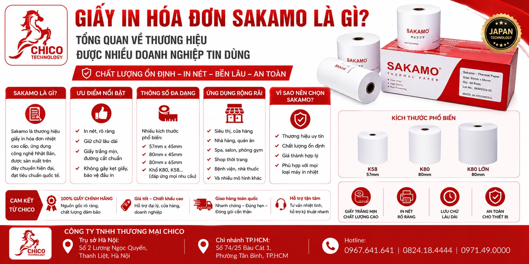 Tại sao nên chọn Giấy in hóa đơn Sakamo cho cửa hàng? - Hướng dẫn chi tiết