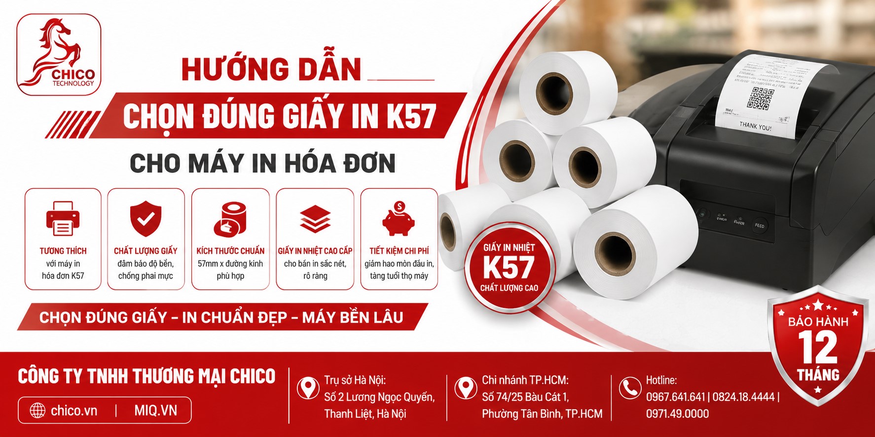 Hướng Dẫn Chọn Đúng Giấy In K57 Cho Máy In Hóa Đơn Từ Chuyên Gia