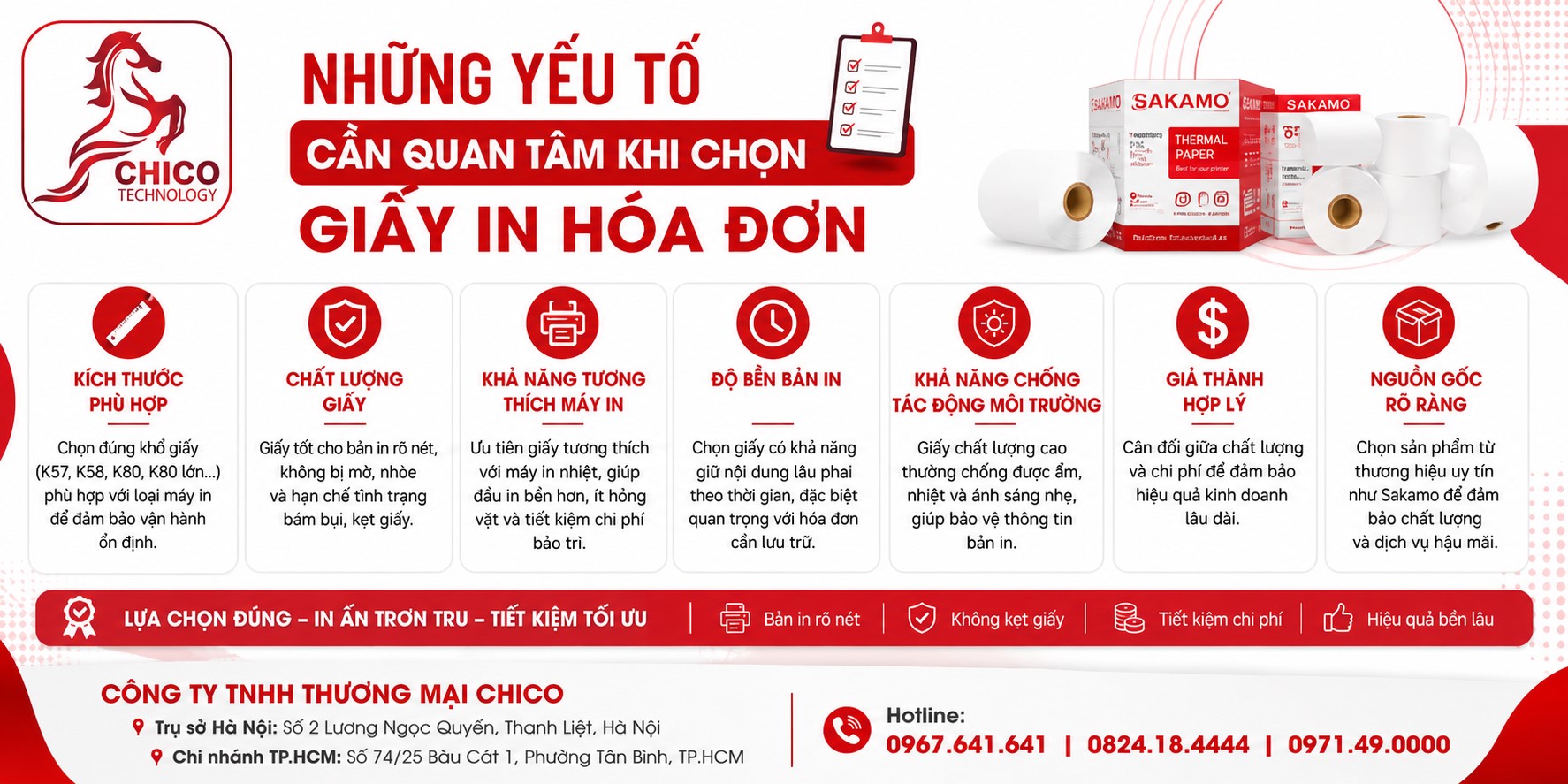 5 Yếu Tố Sống Còn Khi Chọn Giấy In Hóa Đơn Cho Cửa Hàng