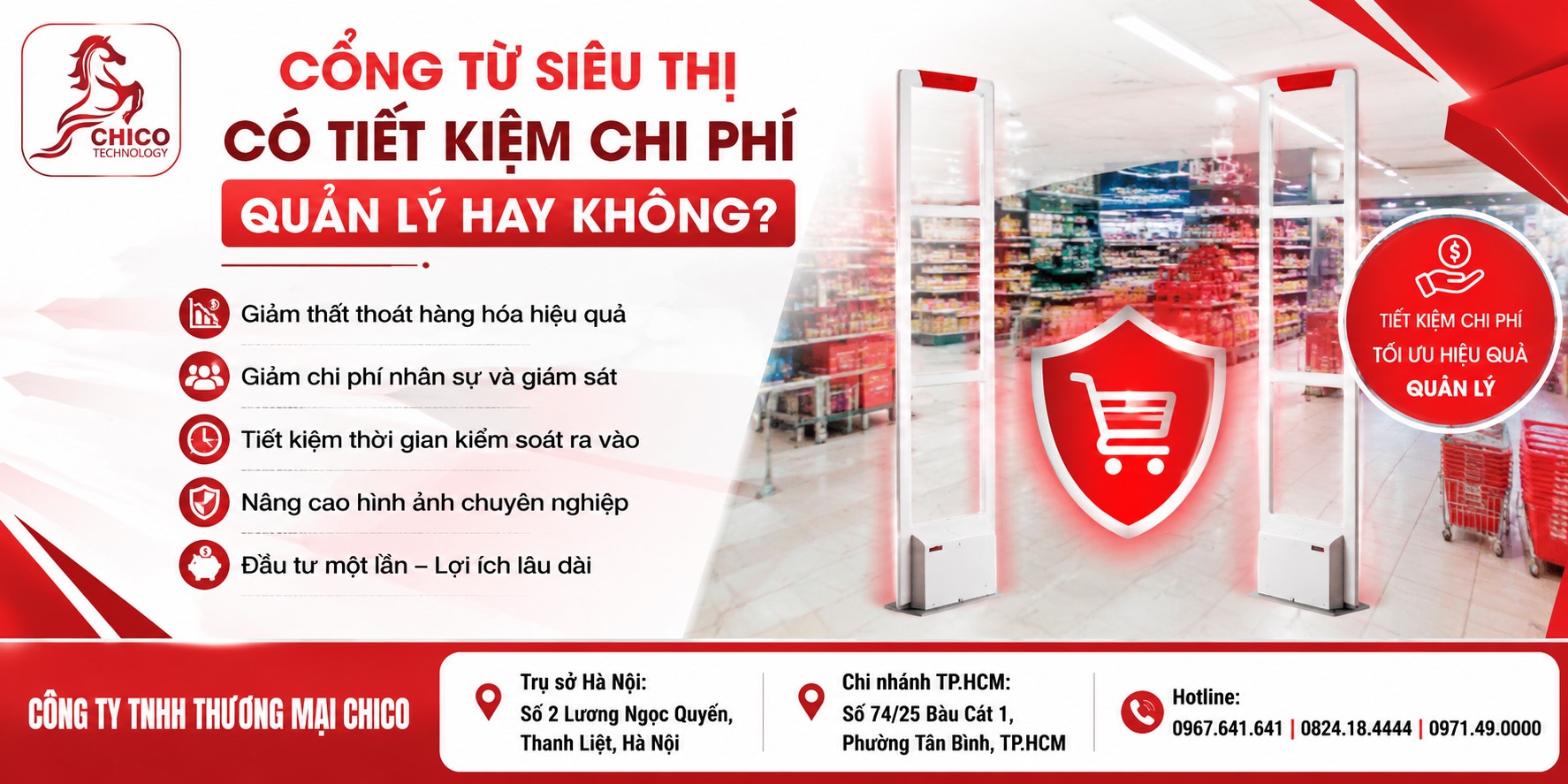 Lắp Cổng Từ Siêu Thị Có Thực Sự Giúp Tiết Kiệm Chi Phí?