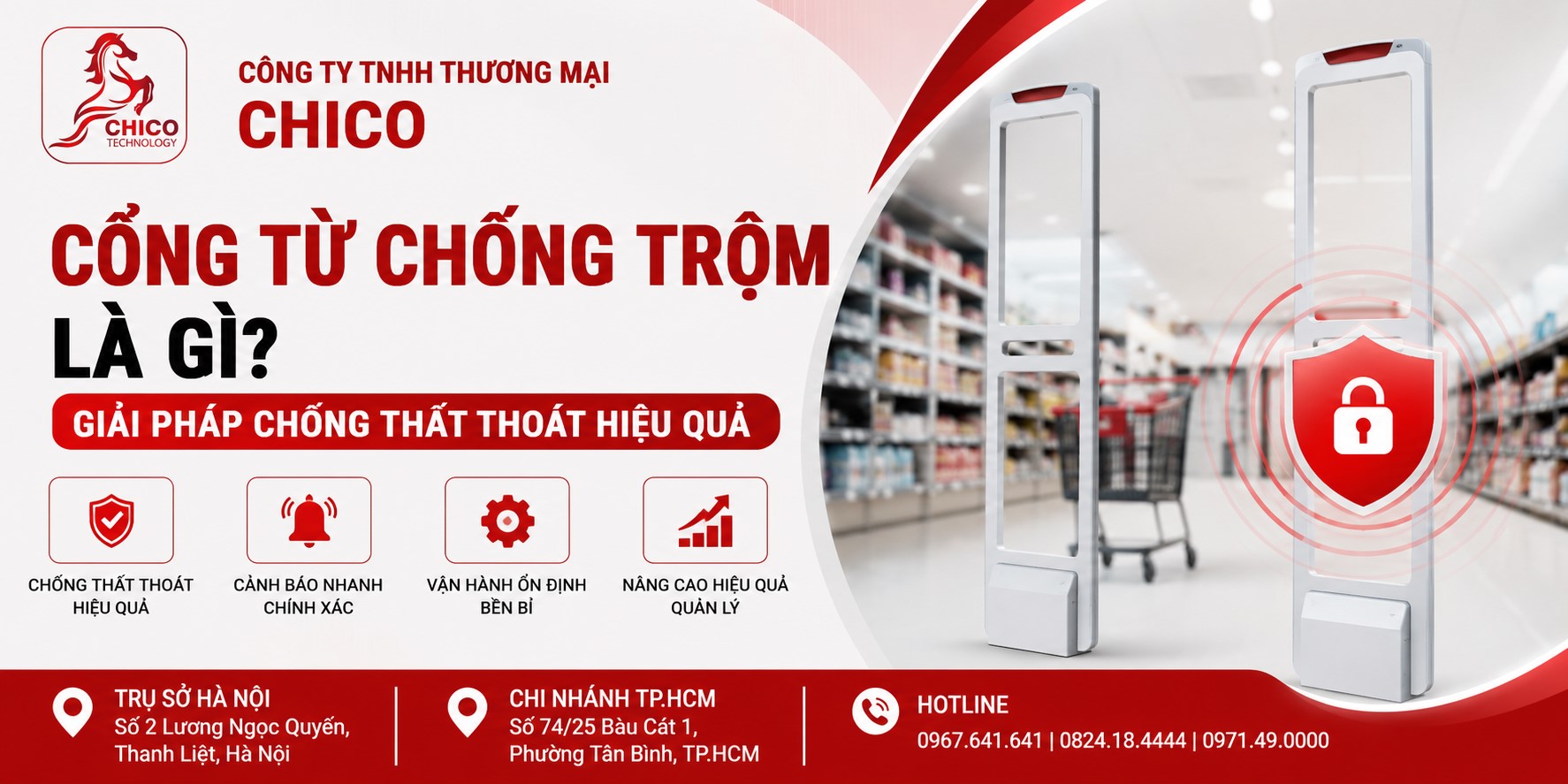 Cổng Từ Chống Trộm Là Gì? Giải Pháp Chống Thất Thoát Hiệu Quả