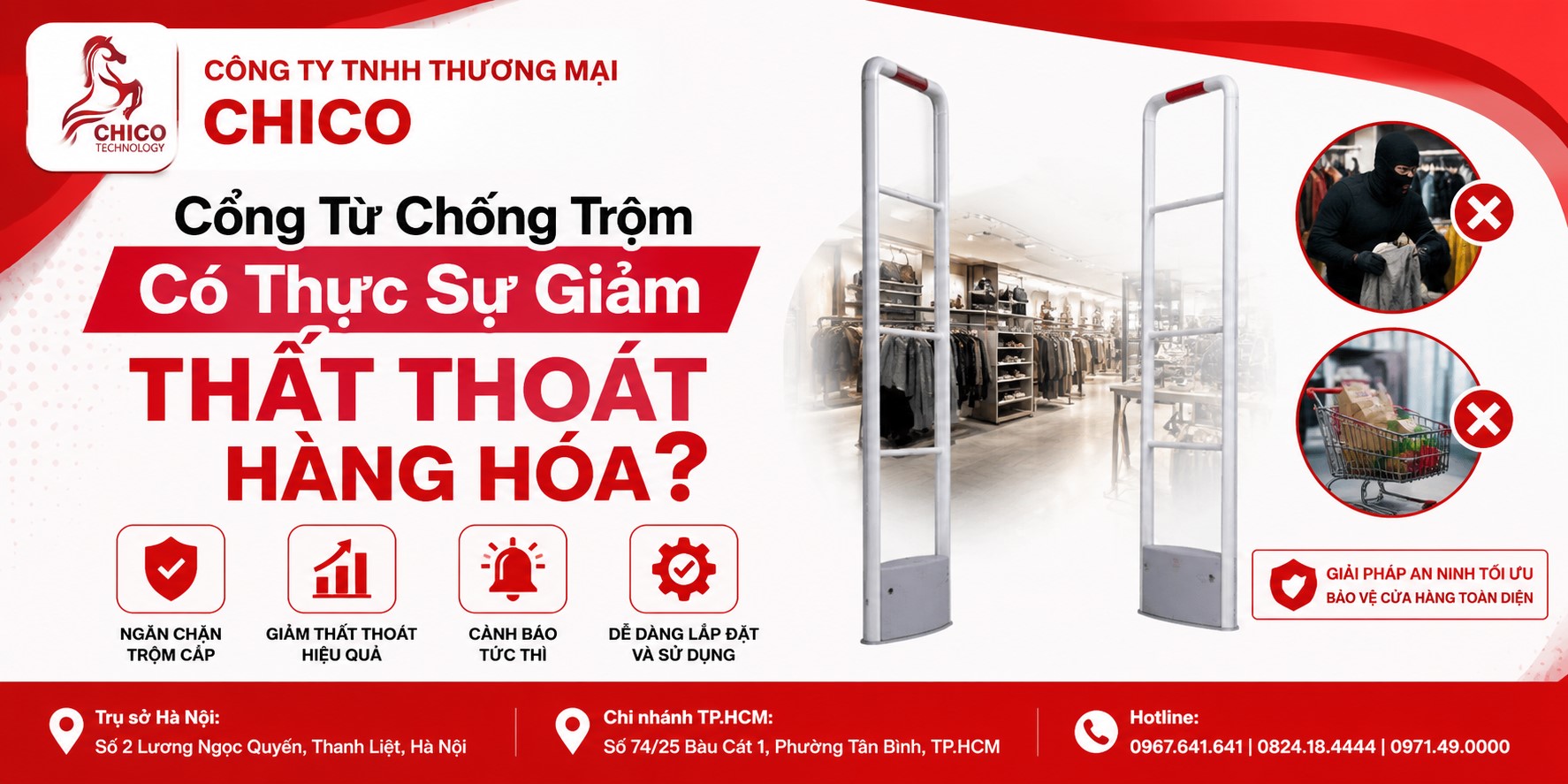 Cổng Từ Chống Trộm Có Thực Sự Giảm Thất Thoát Hàng Hóa?