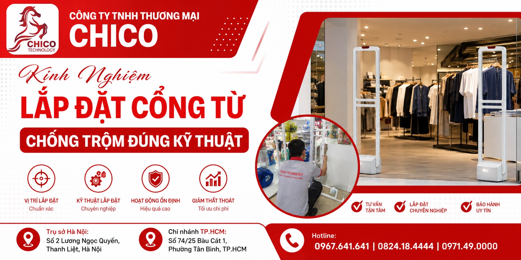 Kinh Nghiệm Lắp Đặt Cổng Từ Chống Trộm Đúng Kỹ Thuật – Tránh Báo Động Giả