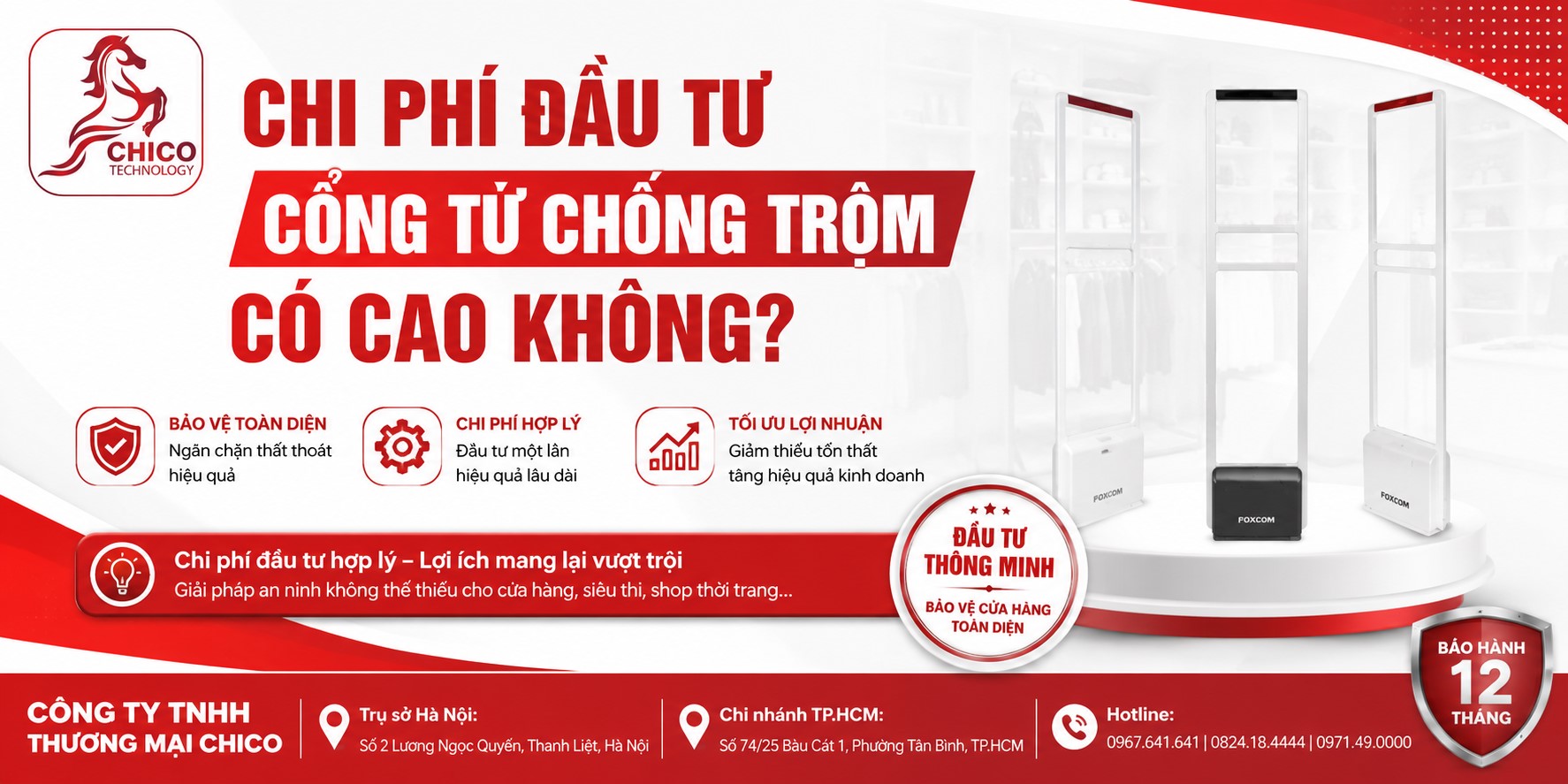 Chi Phí Đầu Tư Cổng Từ Chống Trộm Có Cao Không? Giải Đáp Từ A-Z