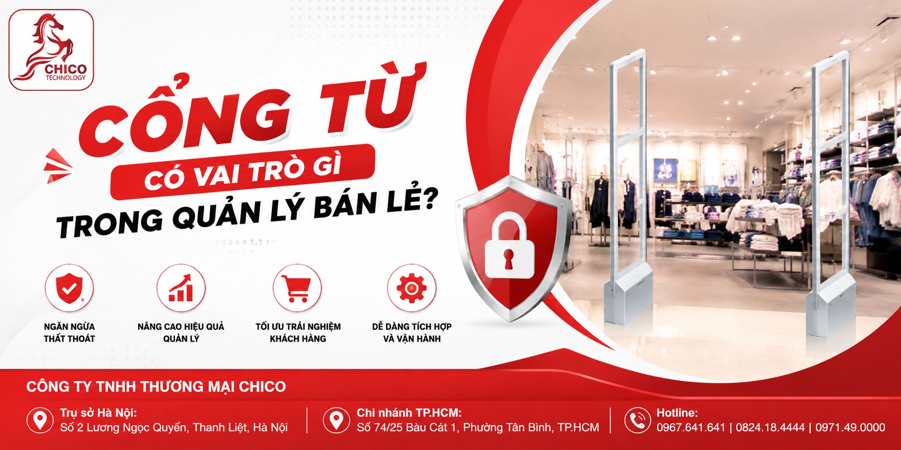 Cổng Từ Có Vai Trò Gì Trong Quản Lý Bán Lẻ? Tại Sao Nên Lắp?