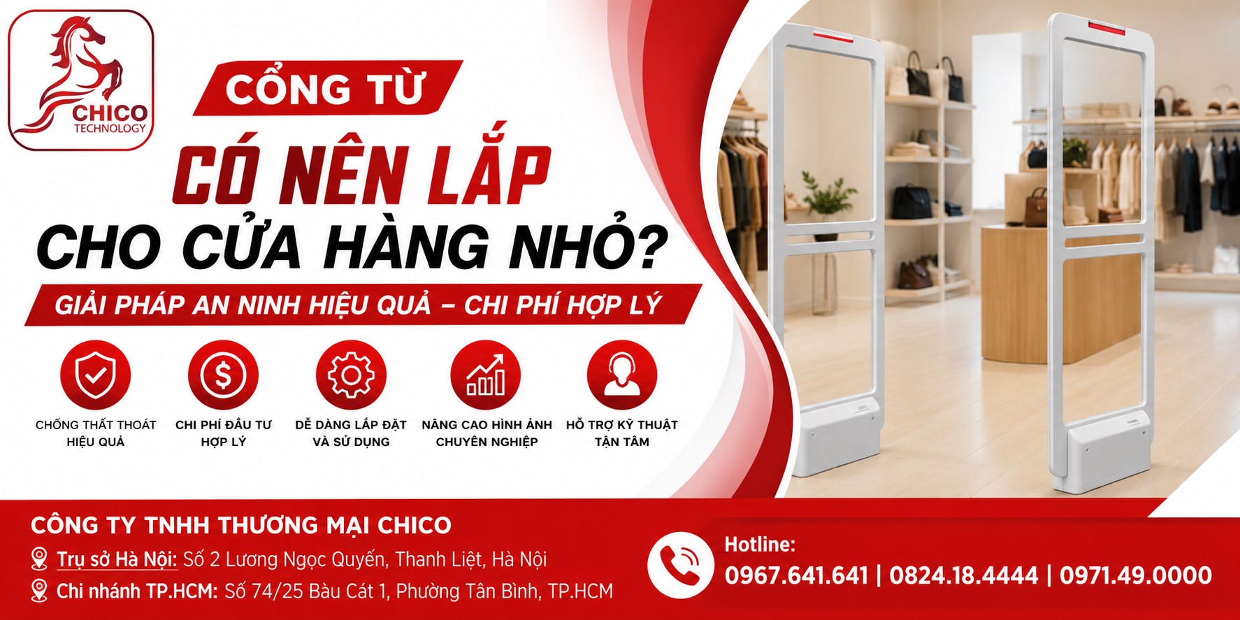 Cửa Hàng Nhỏ Có Nên Lắp Cổng Từ Chống Trộm Không?