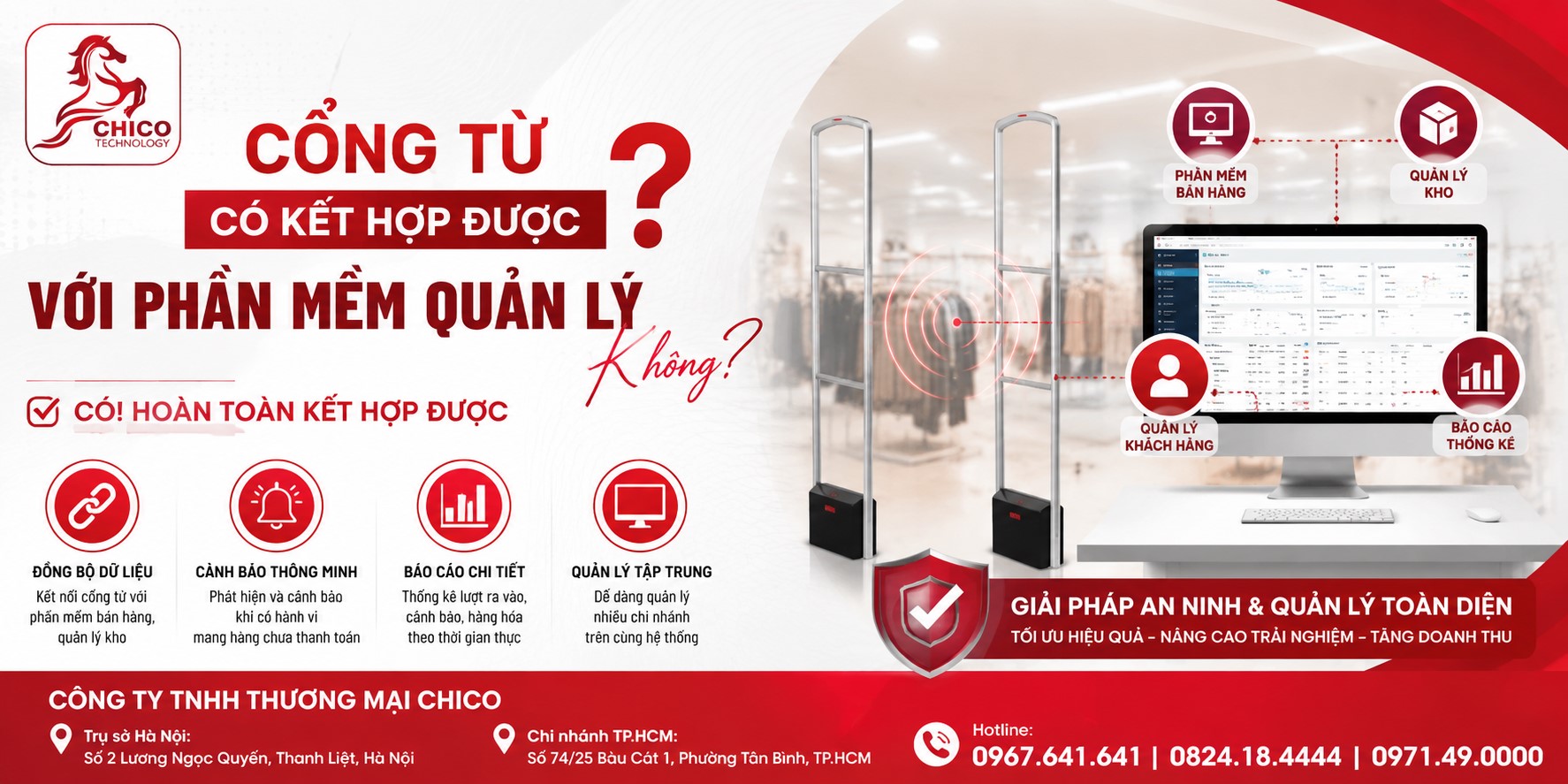 Cổng Từ Có Kết Hợp Được Với Phần Mềm Quản Lý Không?