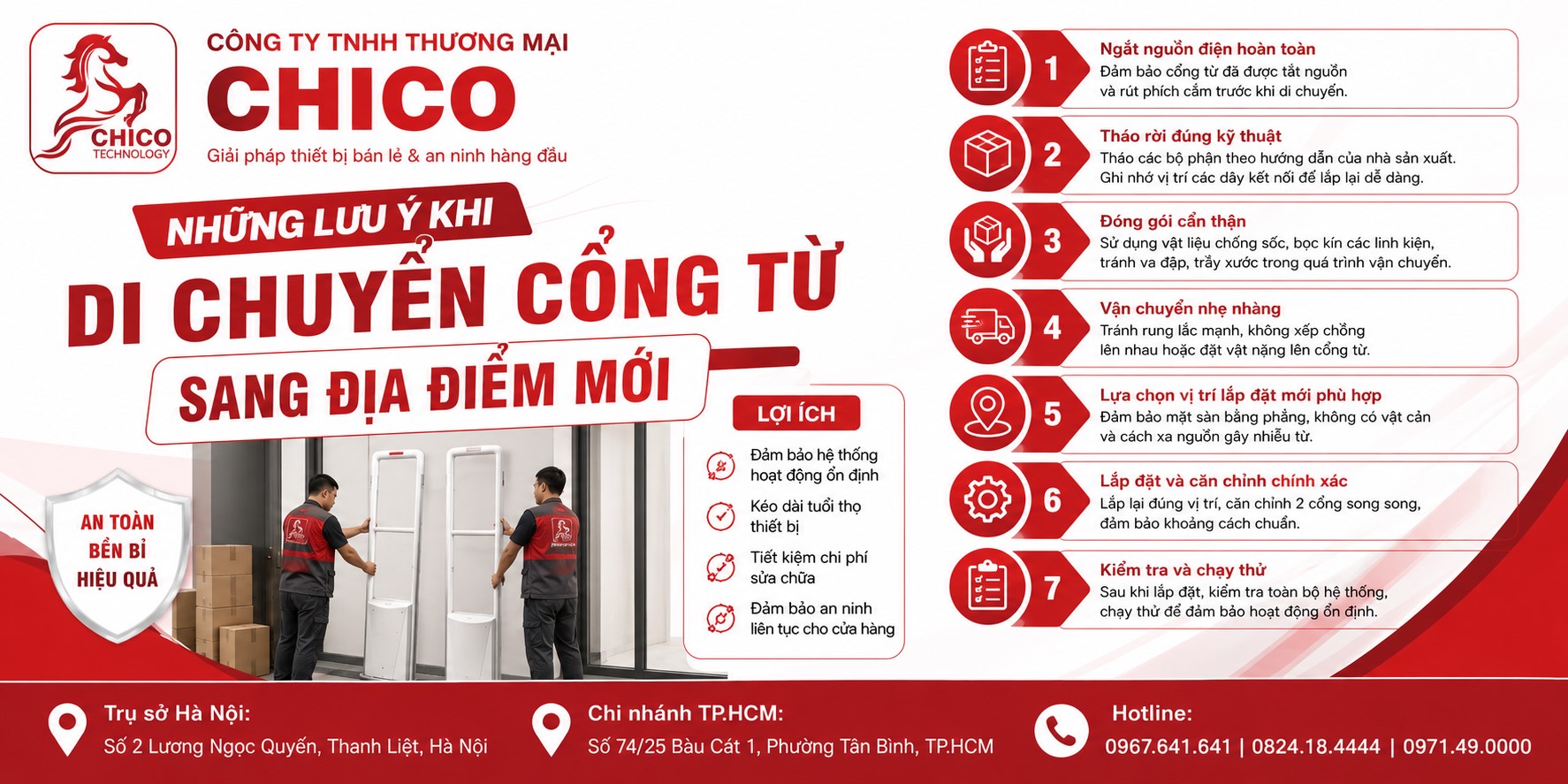 5 Lưu Ý Khi Di Chuyển Cổng Từ Sang Địa Điểm Mới