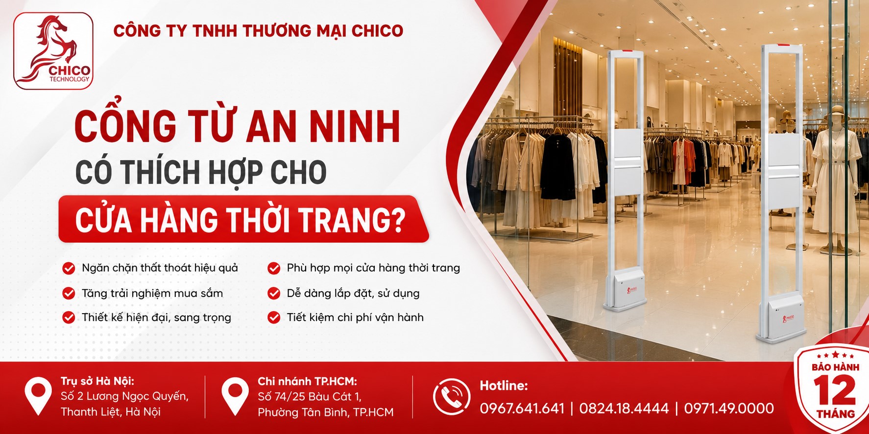 Cổng Từ An Ninh Có Thích Hợp Cho Cửa Hàng Thời Trang? Giải Đáp Từ Chuyên Gia
