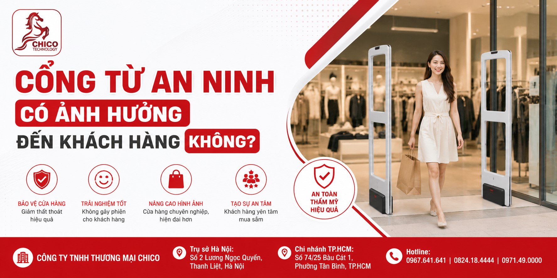 Lắp Cổng Từ An Ninh Có Ảnh Hưởng Đến Trải Nghiệm Khách Hàng Không?